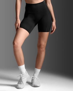 Form Stash Hi-Rise 6" Compression Short with Pockets Soft Material vest