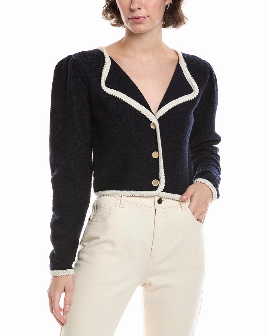 Minimalist Style Cable Stitch FRAME The Corded Cardigan