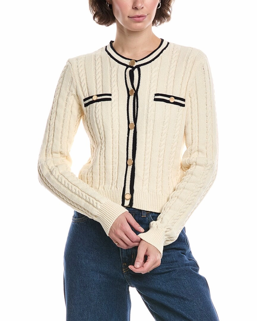 Casual Knit Wear FRAME The Trimmed Cardigan