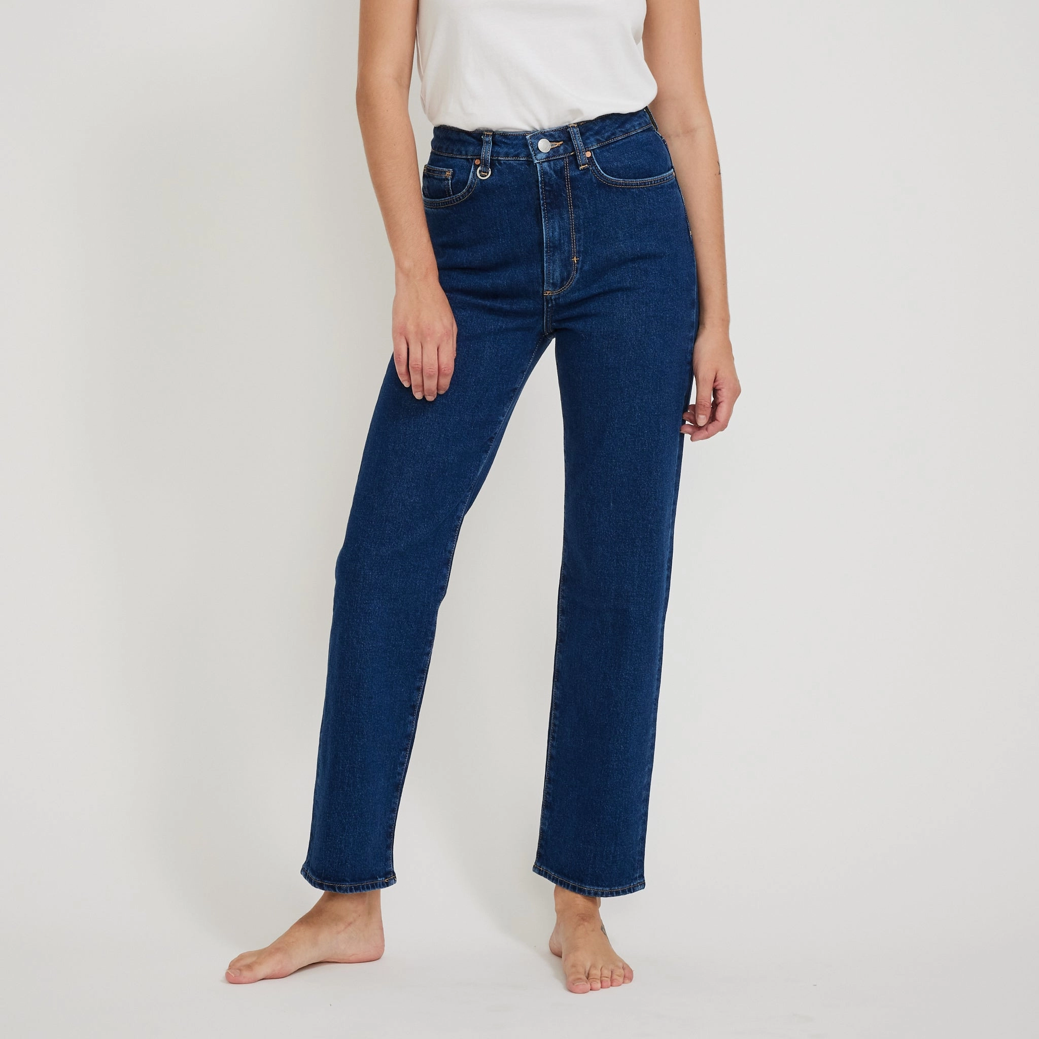 Premium Professional Wear Unisex Wear Nico Straight Royal Indigo