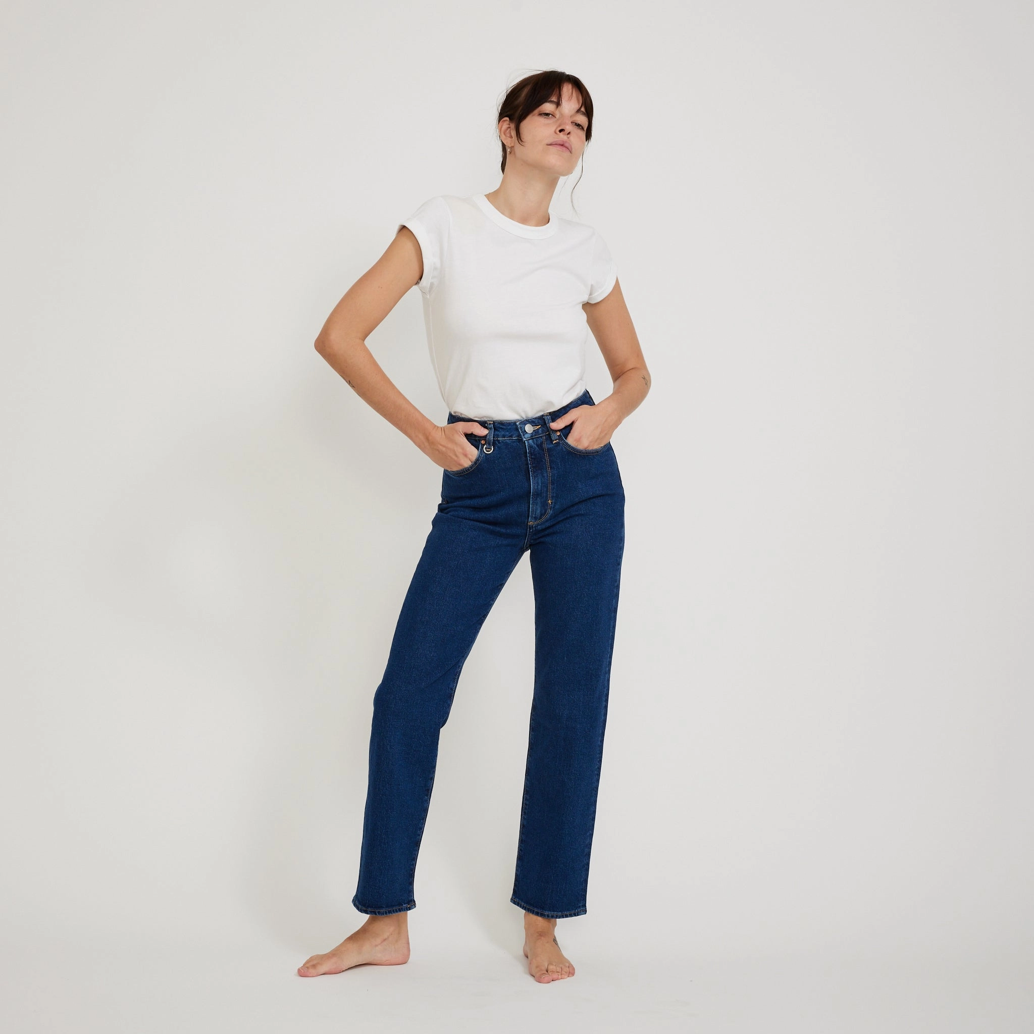 Articulated Knee Shape Nico Straight Royal Indigo