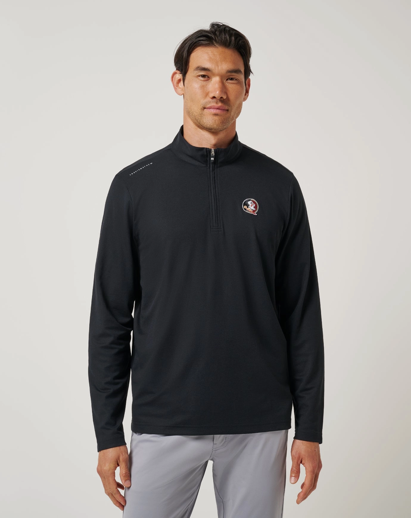 FSU Time To Tailgate Quarter Zip Classic Fit Cut