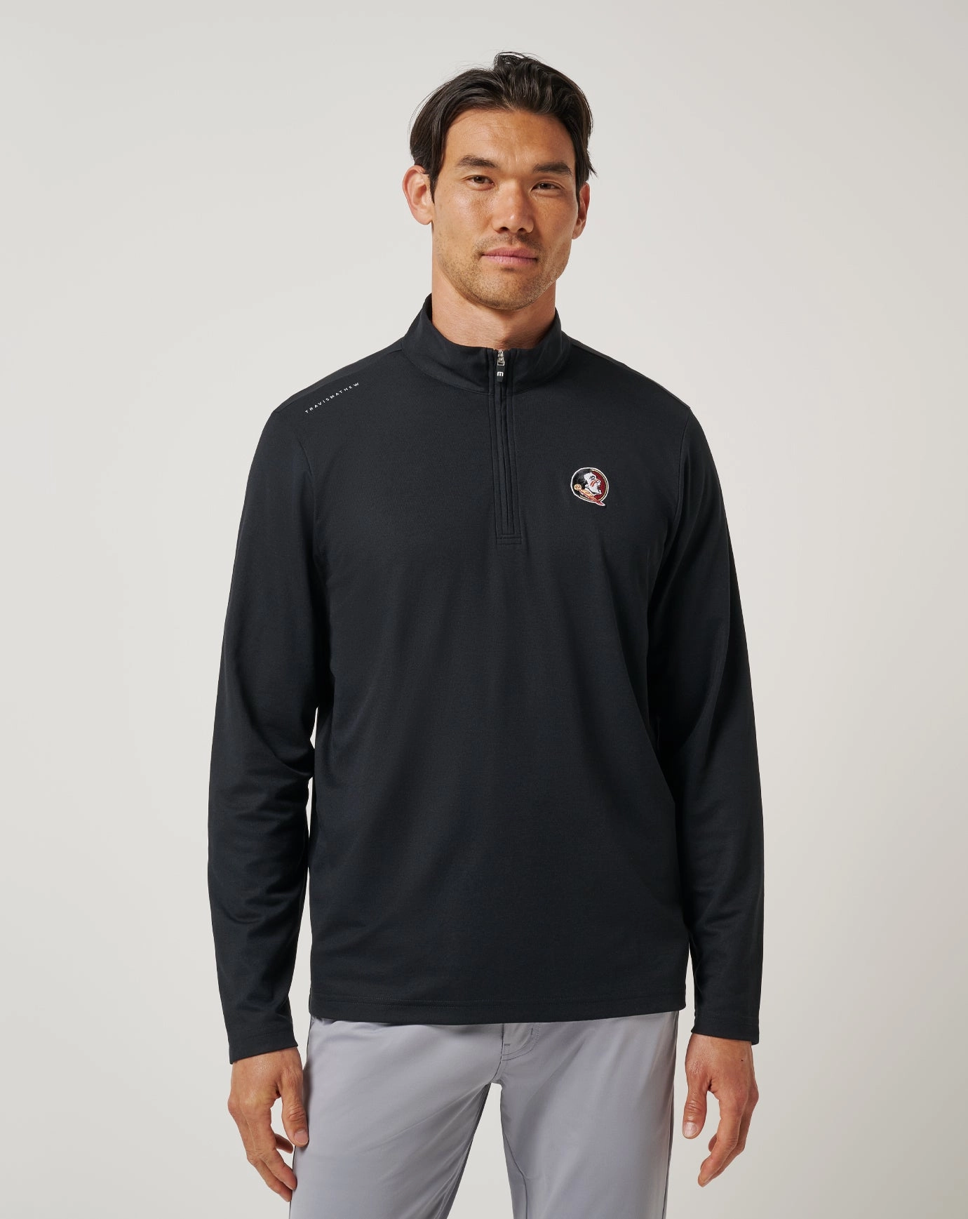 FSU Time To Tailgate Quarter Zip Heavyweight Warmth
