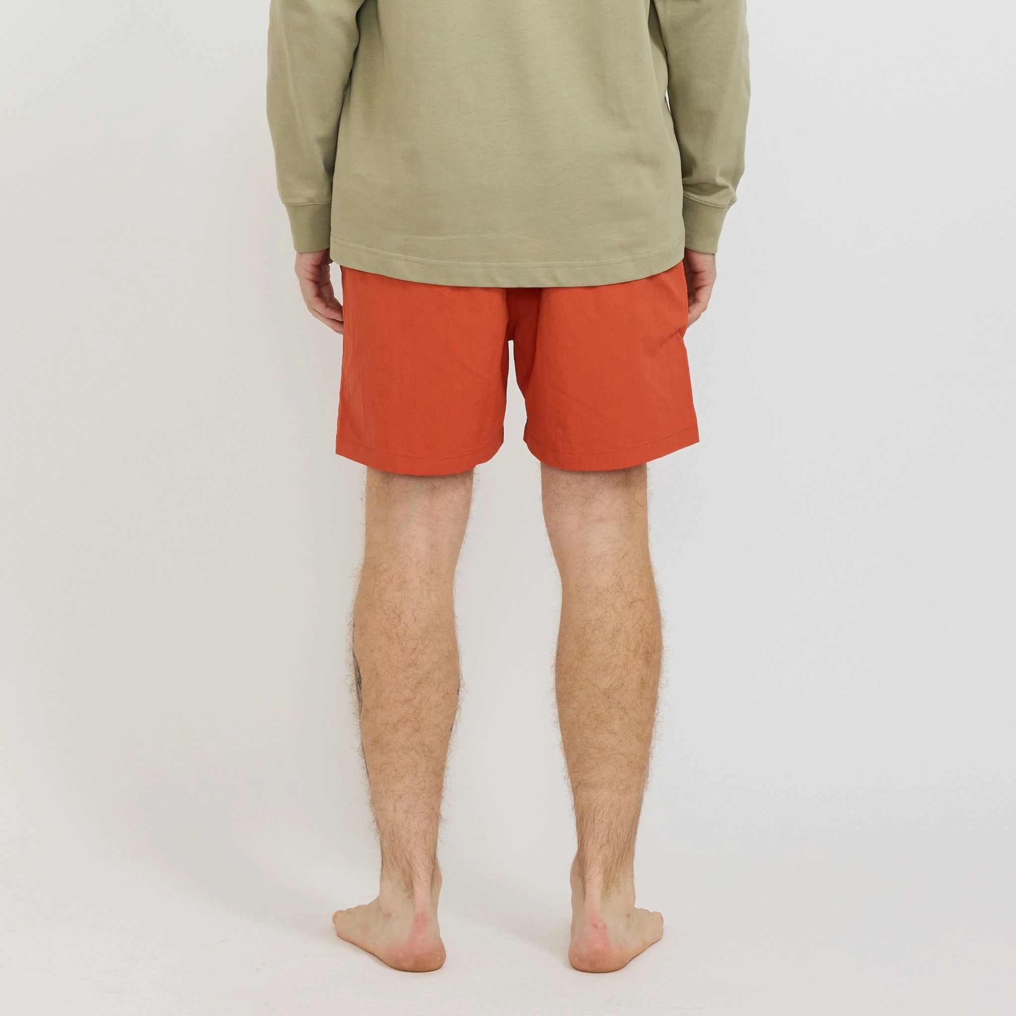 Outdoor Movement Stylish Fit Hauge Recycled Nylon Swimmers Blood Orange