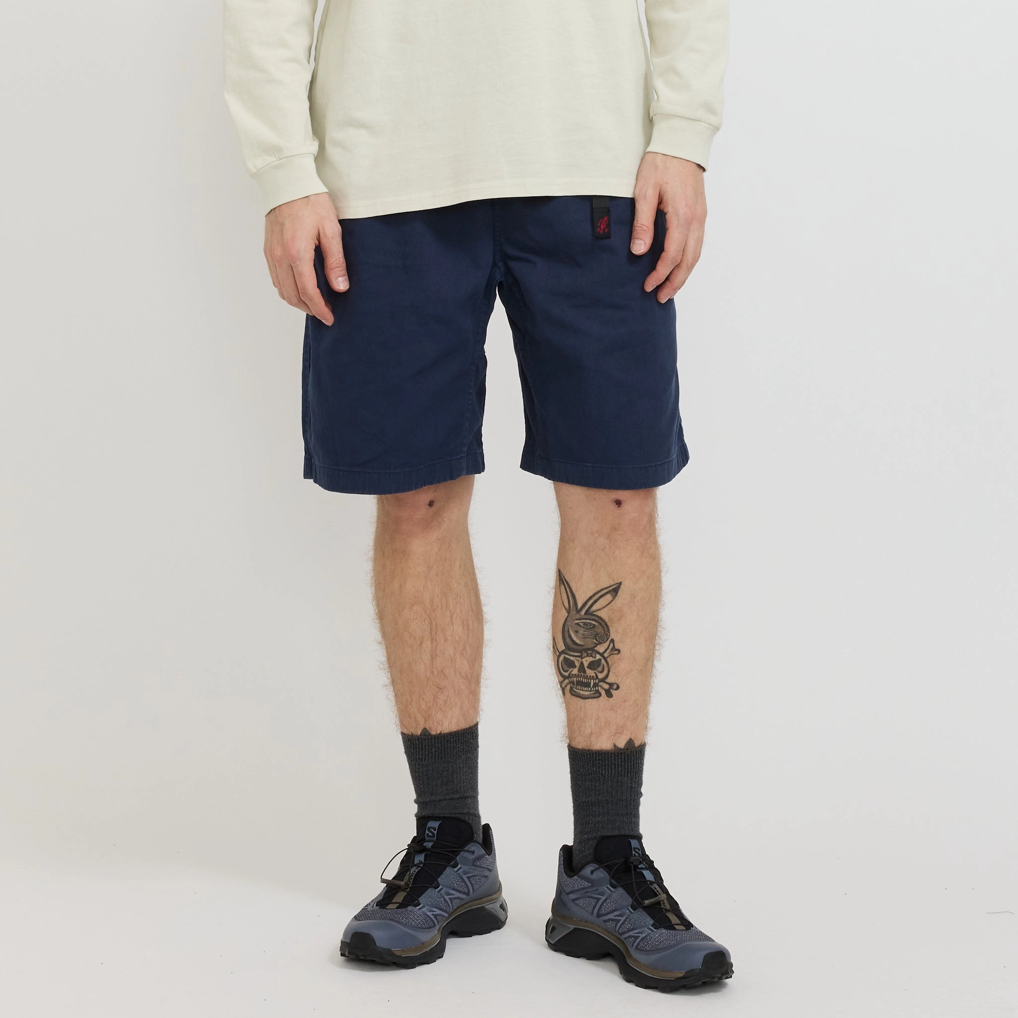 G-Short Navy Pigment Dye Go Casual