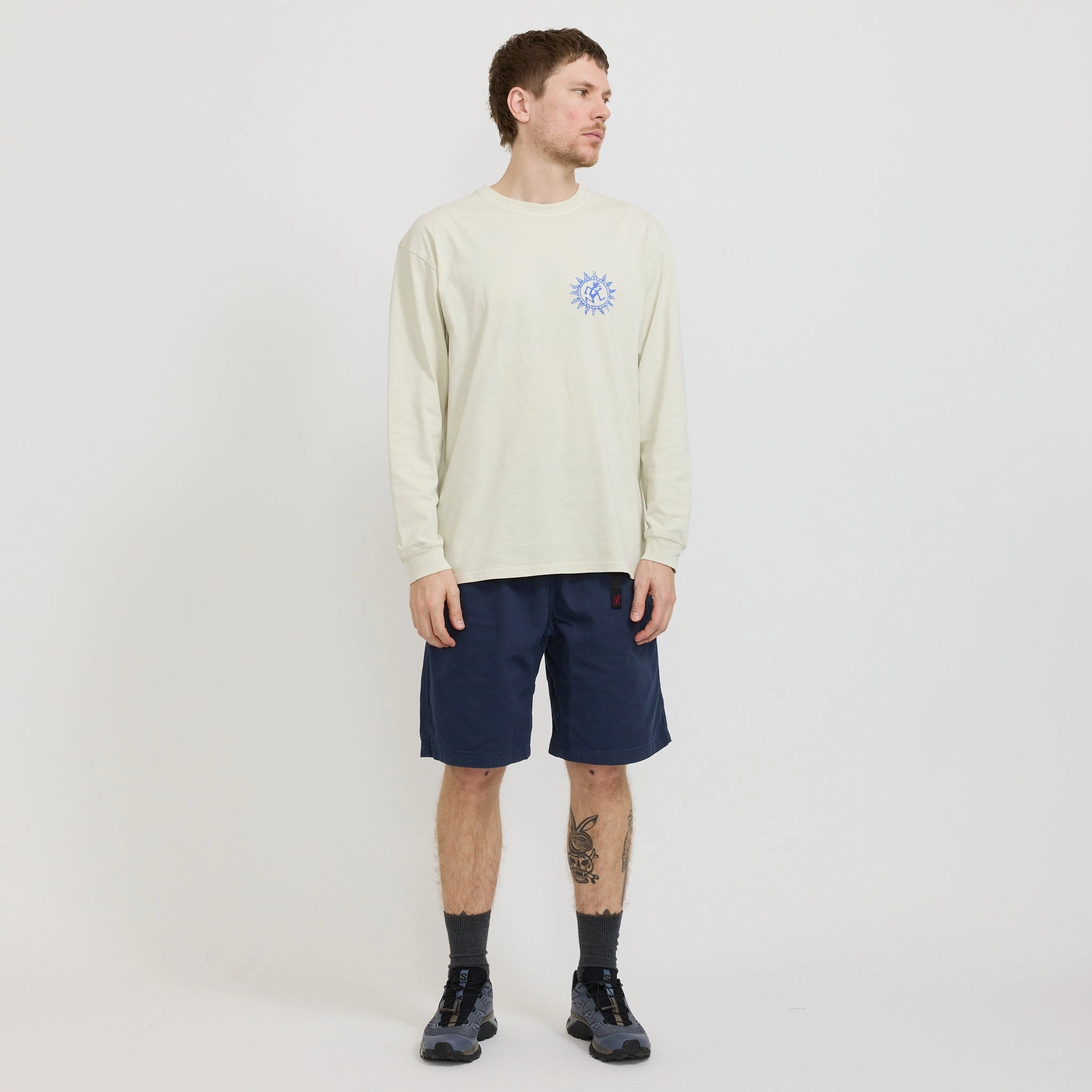 G-Short Navy Pigment Dye Travel Friendly