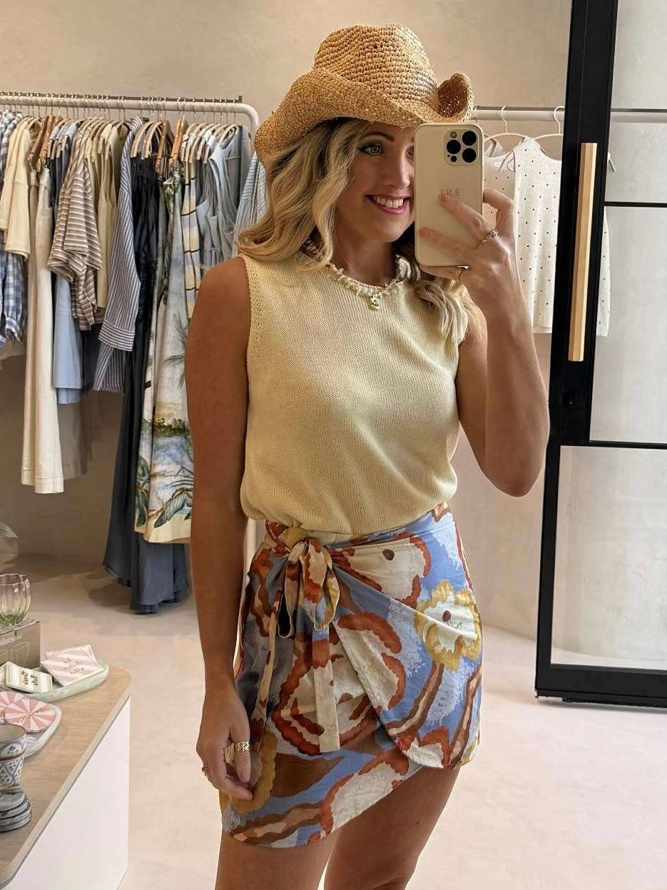 Ultra Comfort TANZI SKIRT - AUTUMN FLORAL