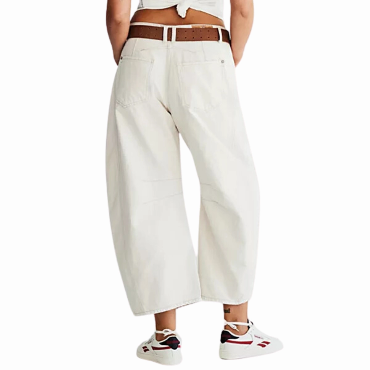 Fast Match Neutral Mood Good Luck Mid-rise Barrel Milk