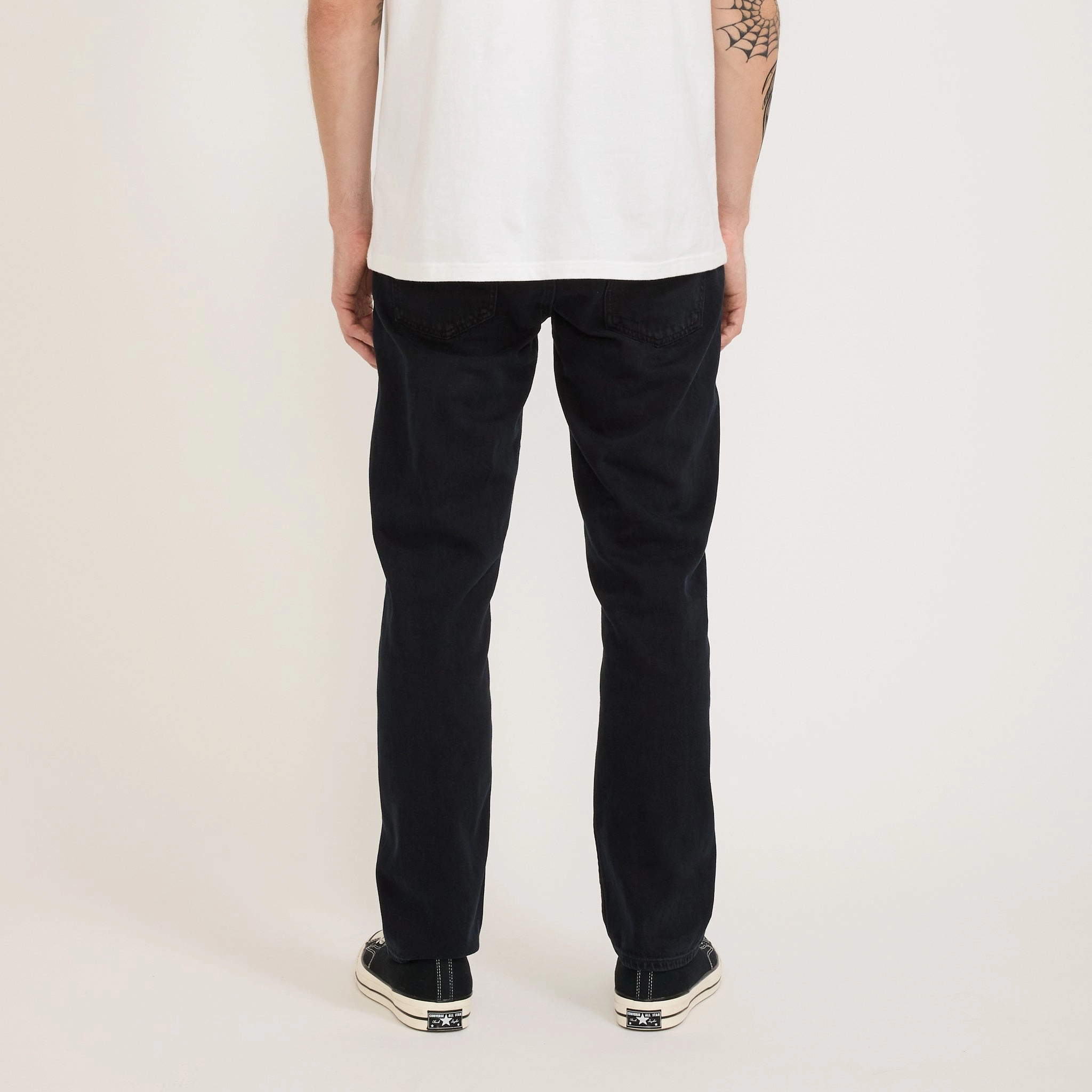 Organic Cotton Material Gritty Jackson Black Forest