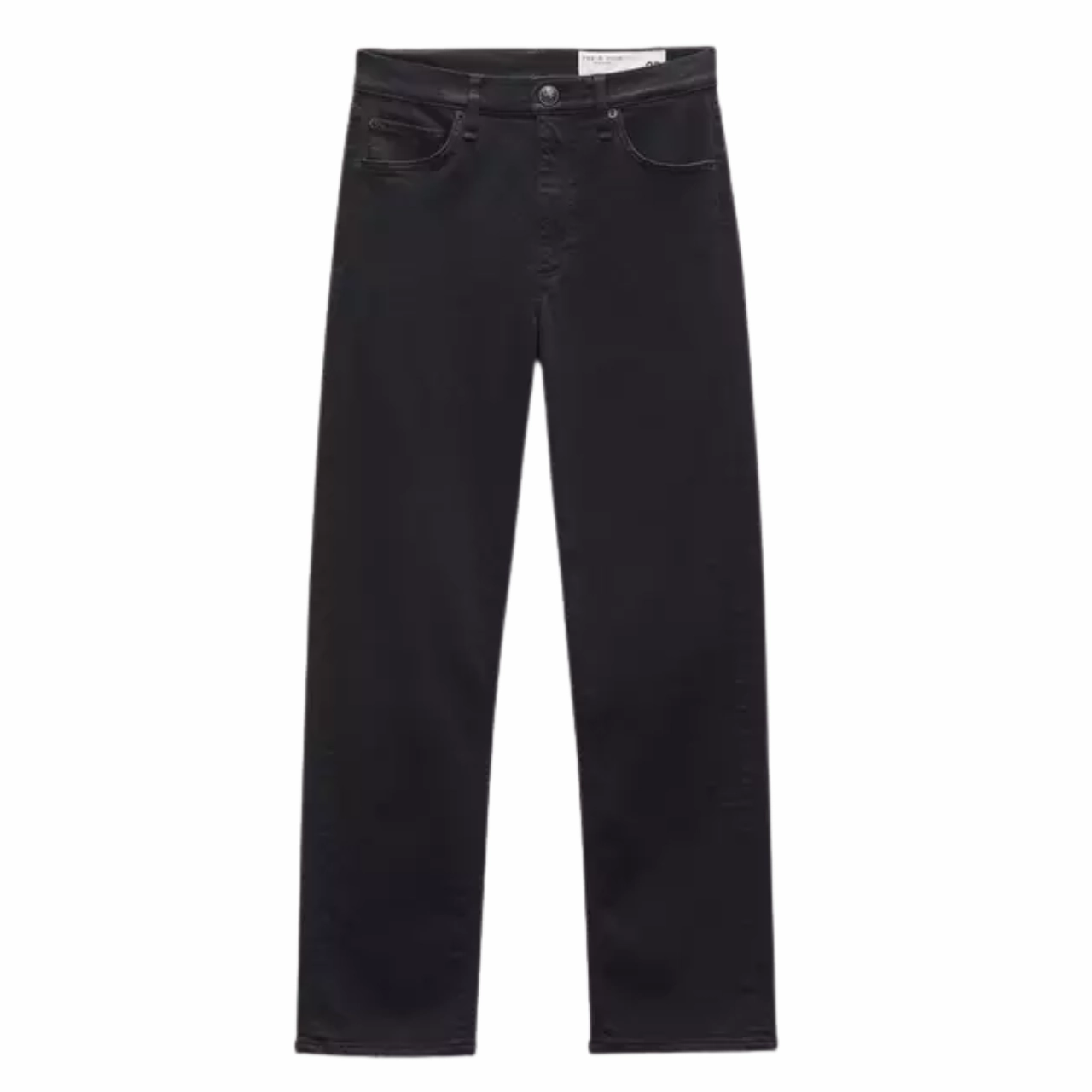 Harlow Mid-Rise Ankle Straight Black Youth Style Road Trip Outdoor Enthusiast