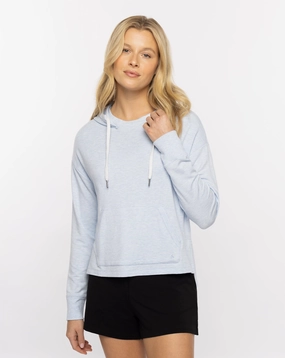 Hidden Gems Cloud French Terry Hoodie Layered Knitwear