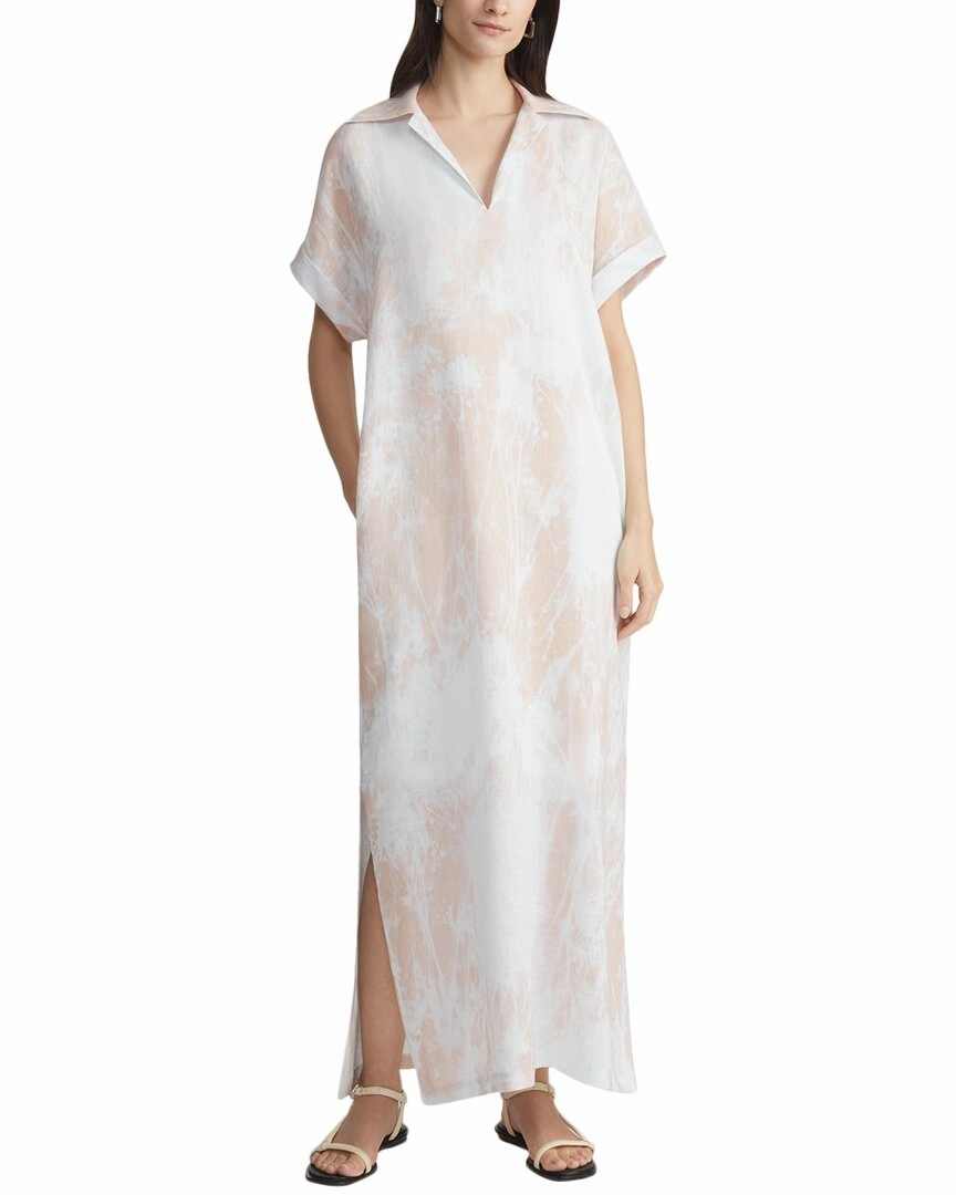 Bootcut style Lafayette 148 New York Linen Popover Duster