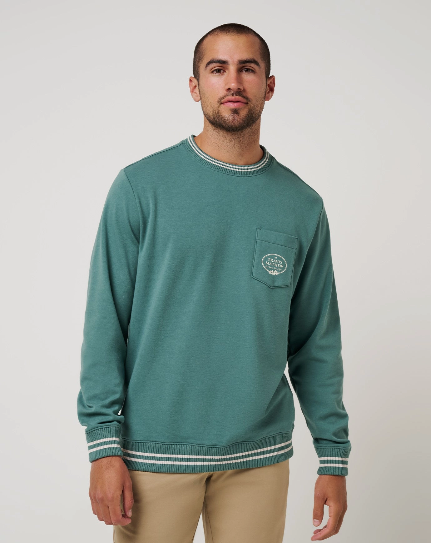 Vip Ticket Crew Stretchable Comfort Relaxed Knitwear