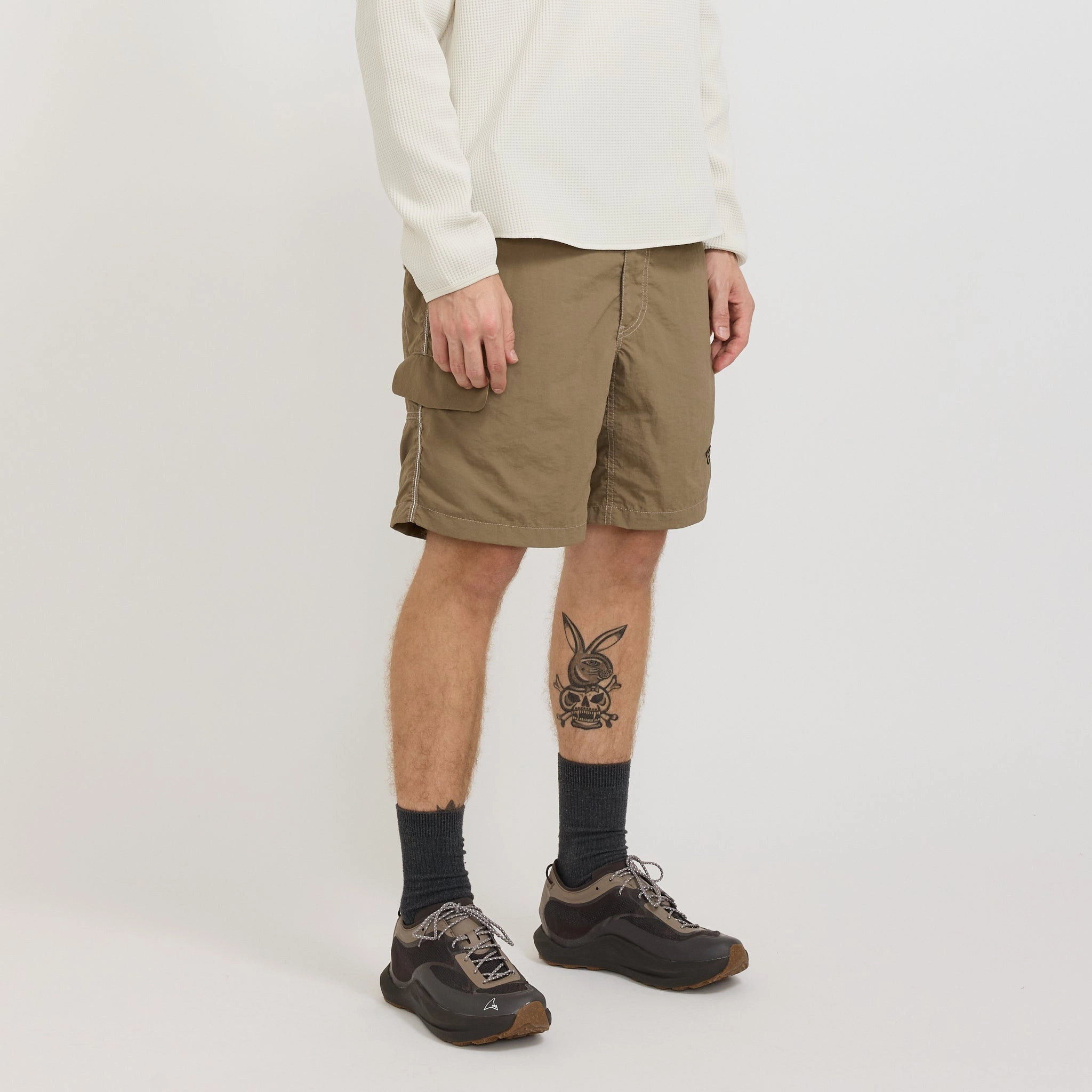 Outdoor Use Hiking Club Ny Taffeta Hiker Short Pants Beige