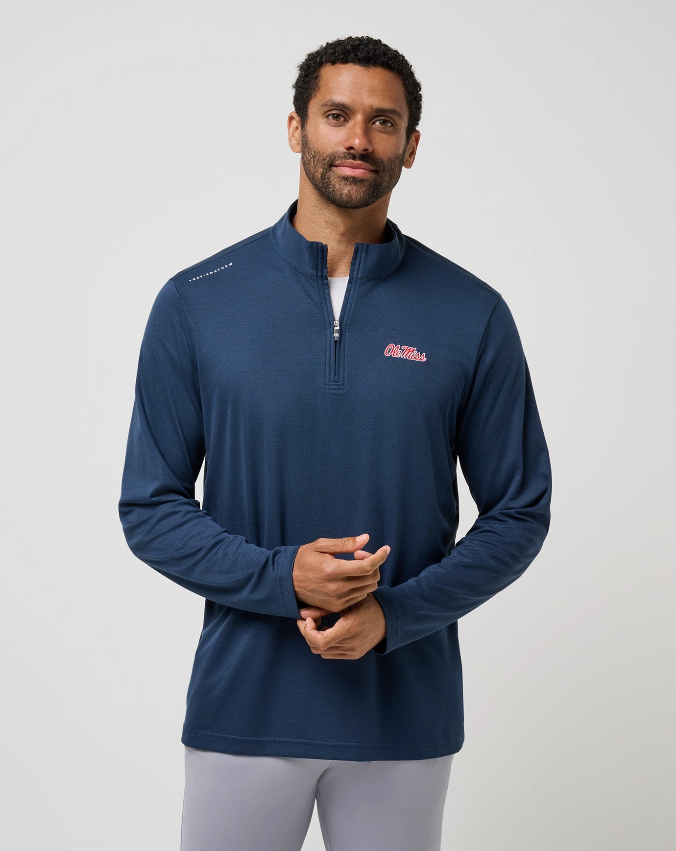 Mississippi Time To Tailgate Quarter Zip Mark Style Slip Resistant Grip