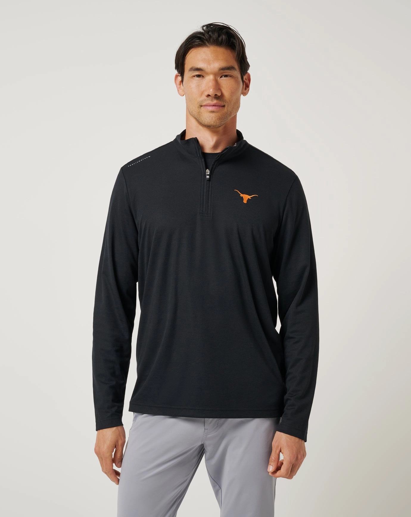 UT Austin Time To Tailgate Quarter Zip Trendy Feel
