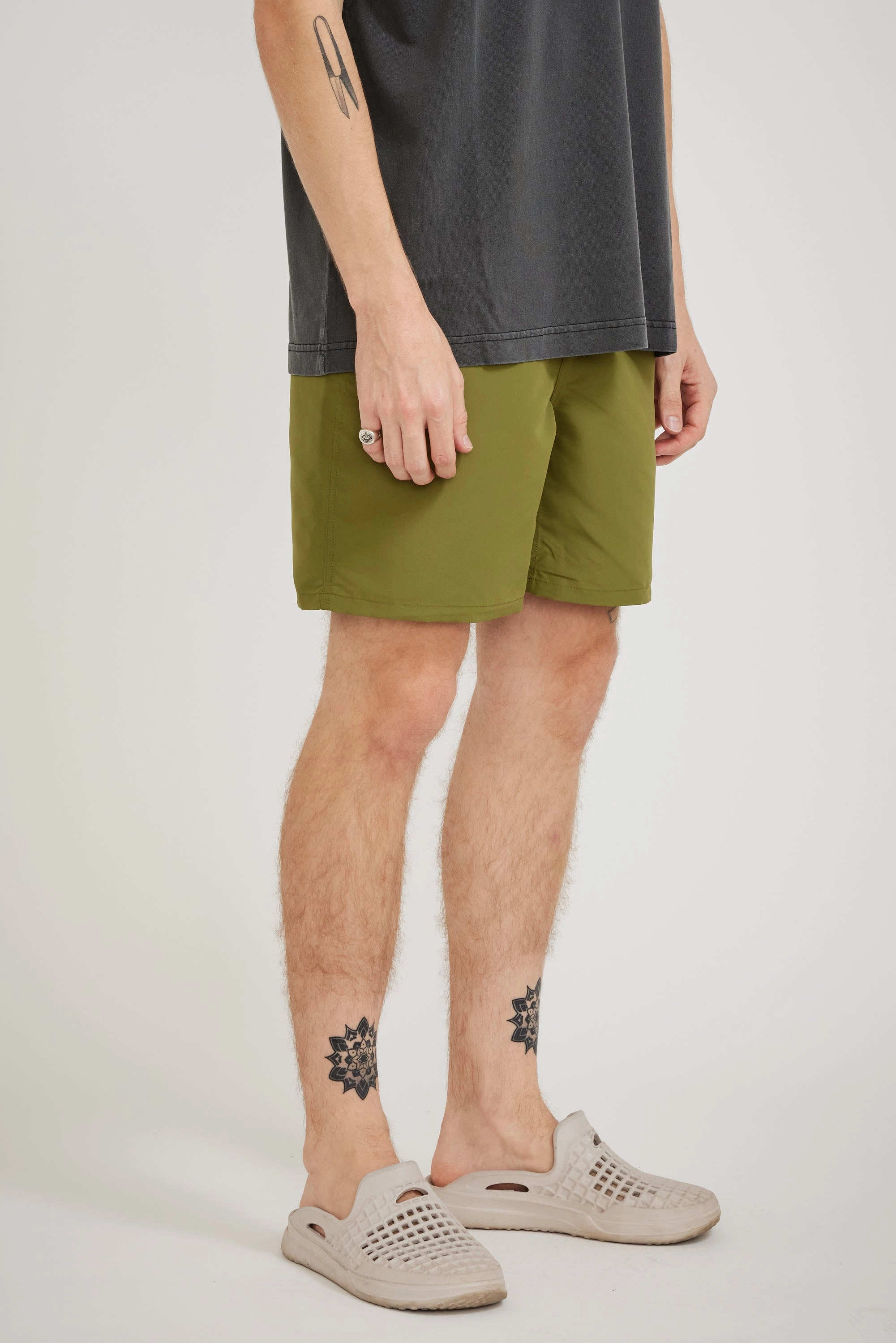 Island Swim Trunks Kiwi/Black Sporty Vibe Wear Flex Wear