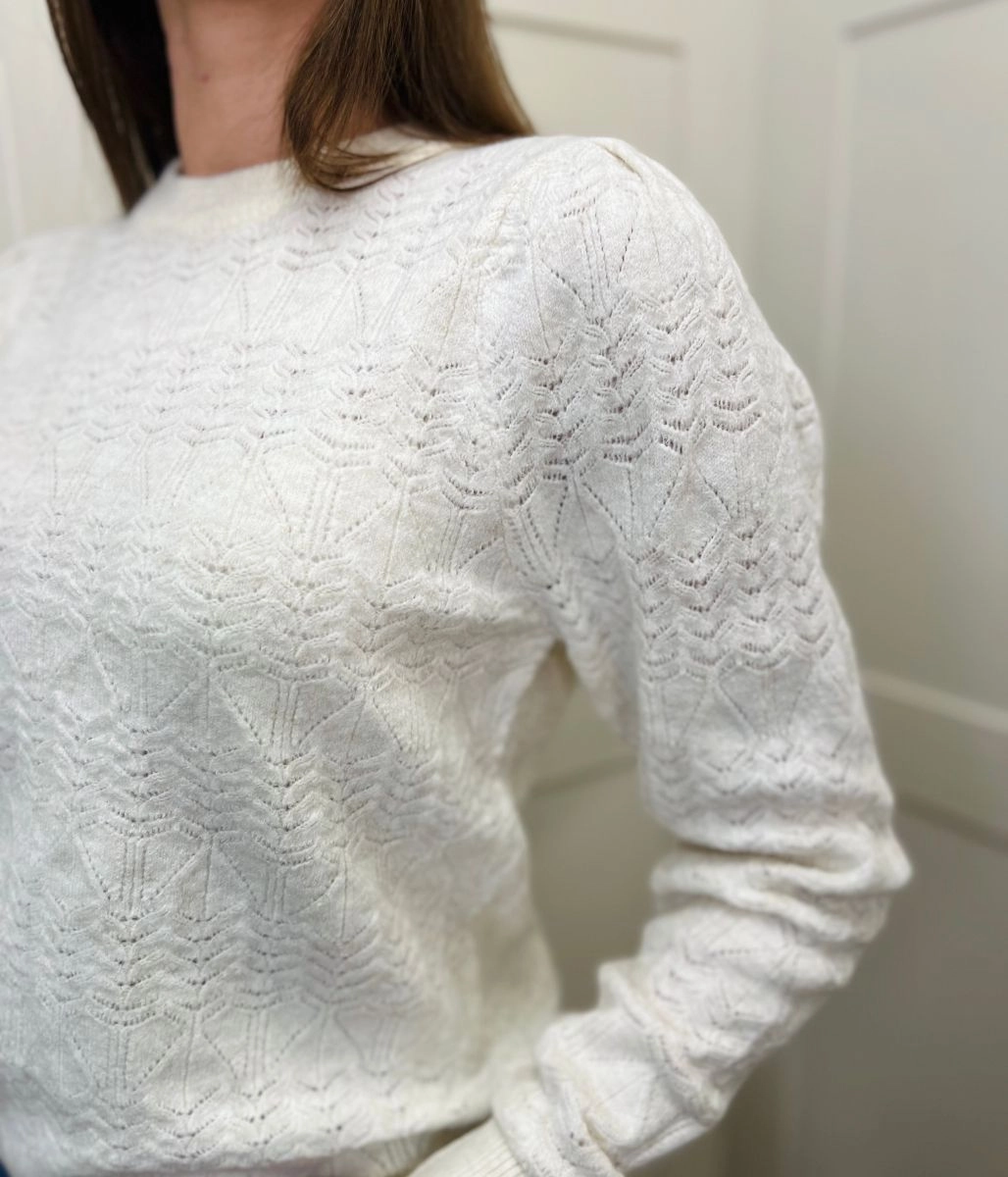 Chilly Look Ivory Kristie Jumper