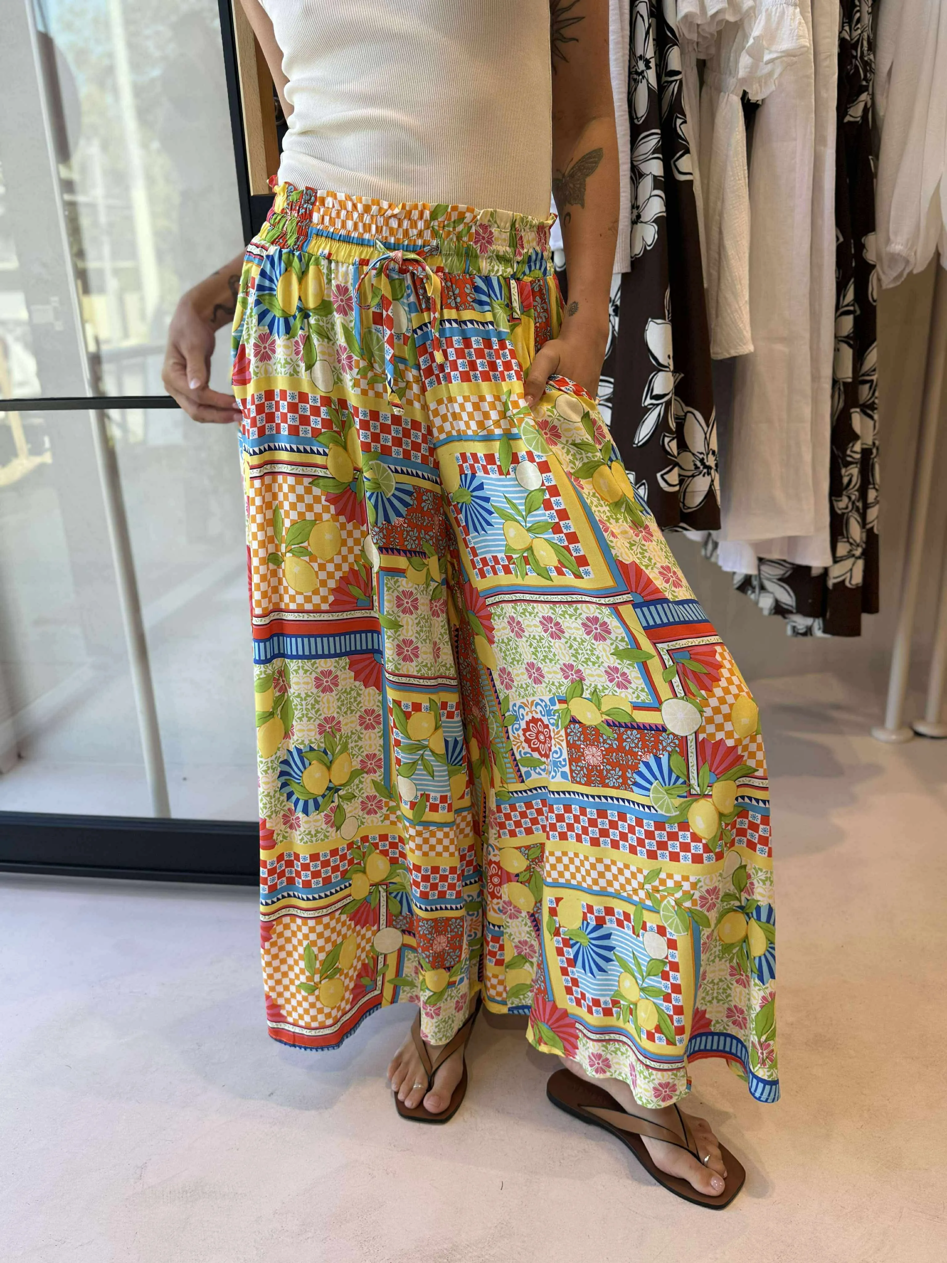 JADYN PANT Adjustable drawstring