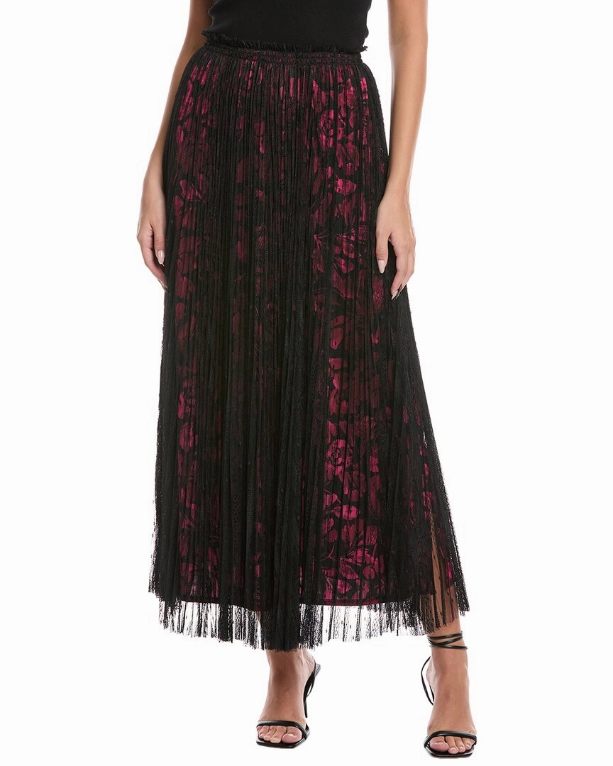 Bold Cut Johnny Was Yolanda Pleated Maxi Skirt