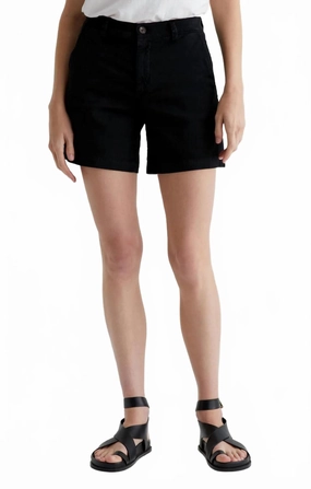 Jude Short In Sulfur Black Stretchy Waist Stretchable Waistband