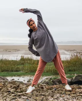 Warm design AntiStaticTreatment Kachina Organic Cotton Yoga Trousers In Aragon