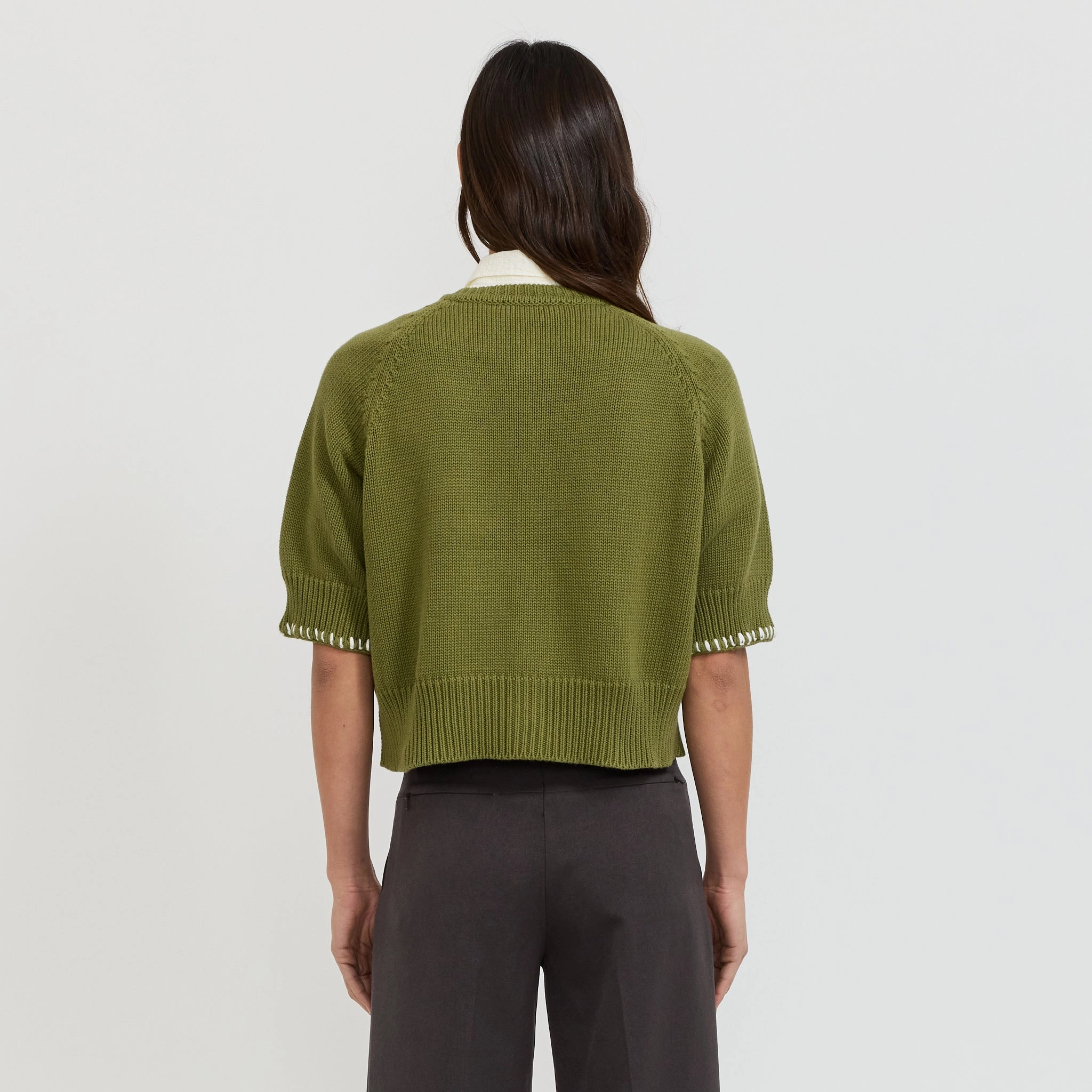 Kwai Knit Green Cozy Feel Comfy Vibe