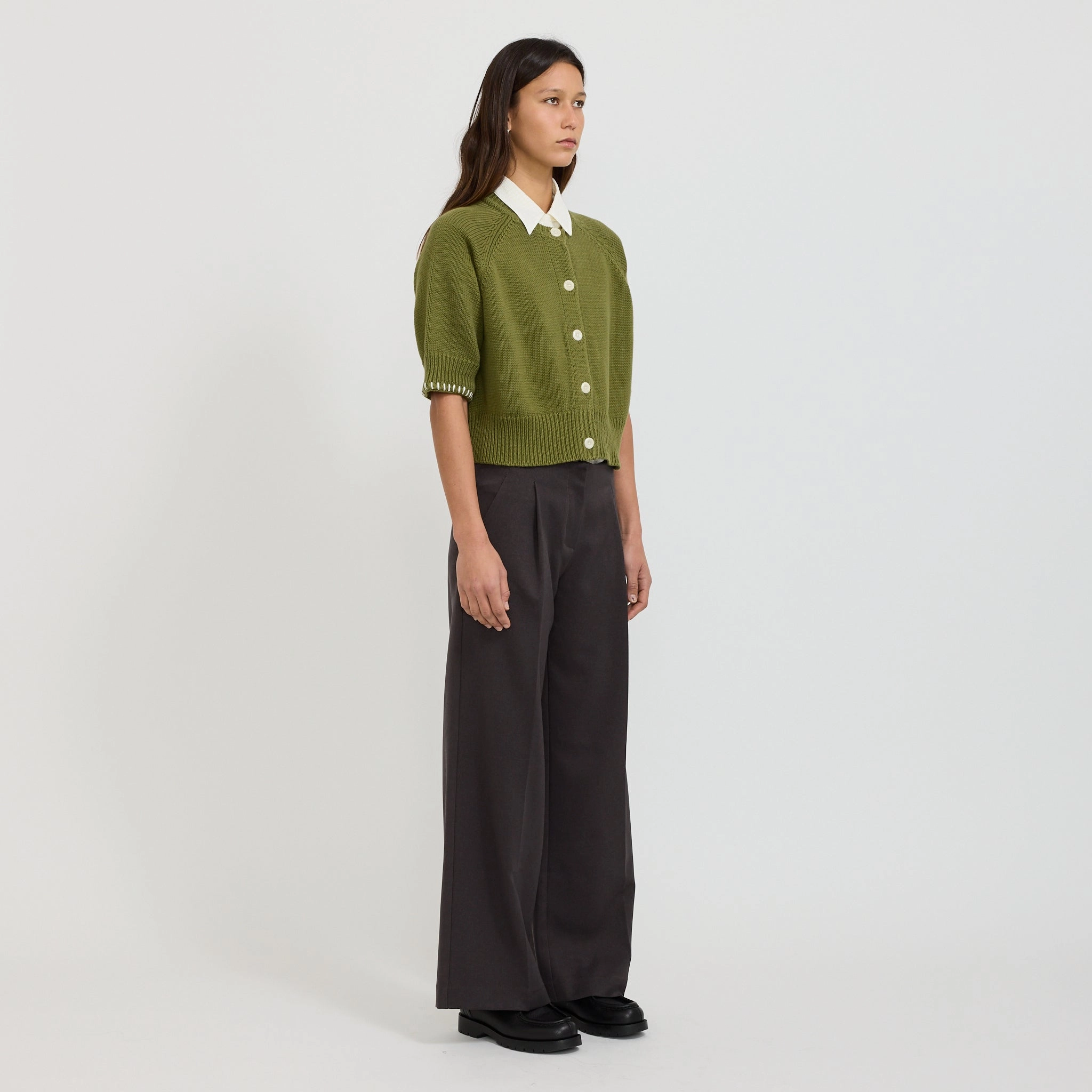 Winter-Ready Fashion Warm Wardrobe Kwai Knit Green