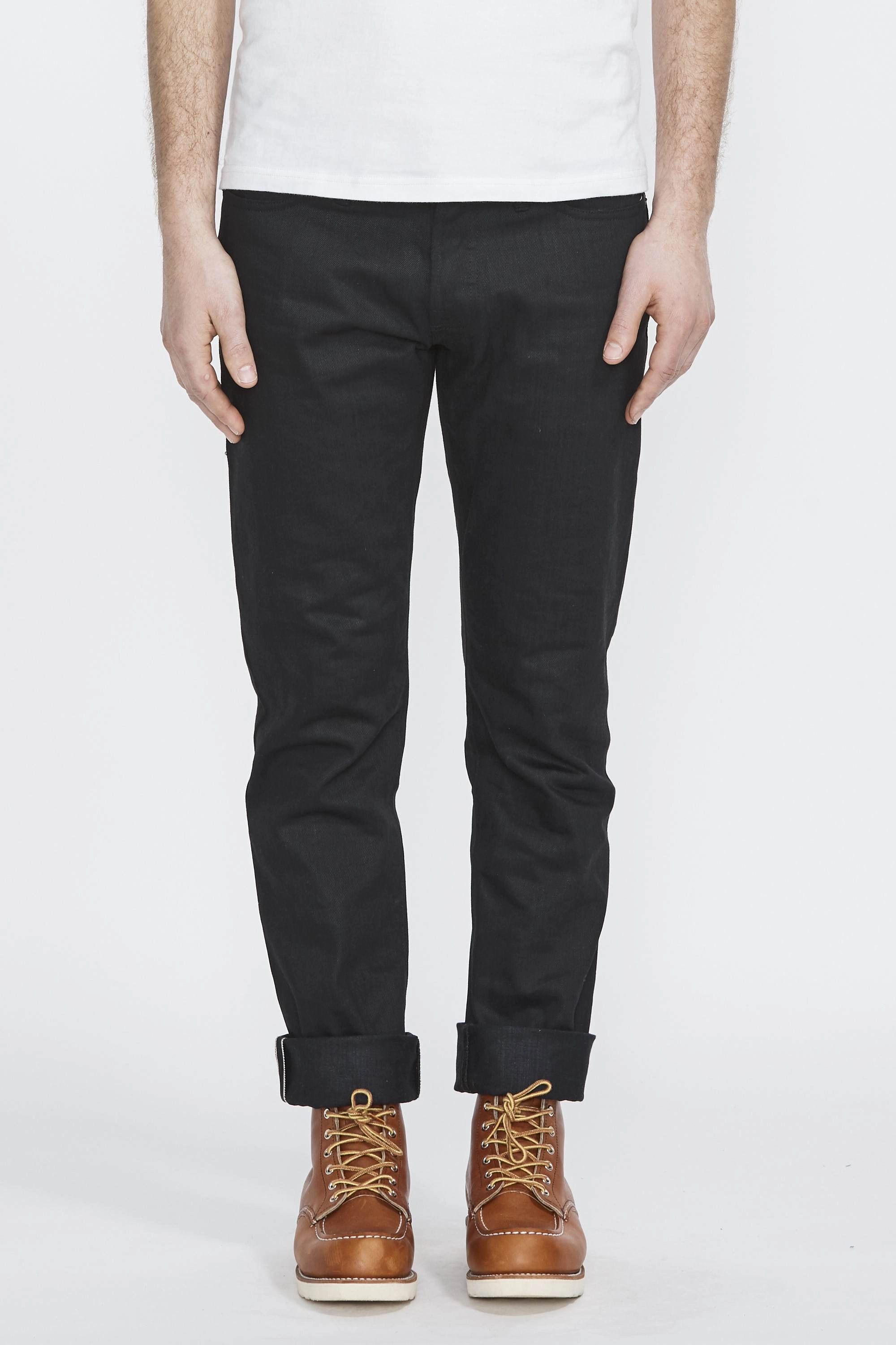 Ladbroke Grove Black/Black Selvedge Basic Comfort Popular Staple