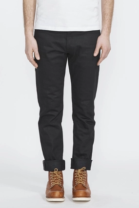 Ladbroke Grove Black/Black Selvedge Basic Comfort Popular Staple
