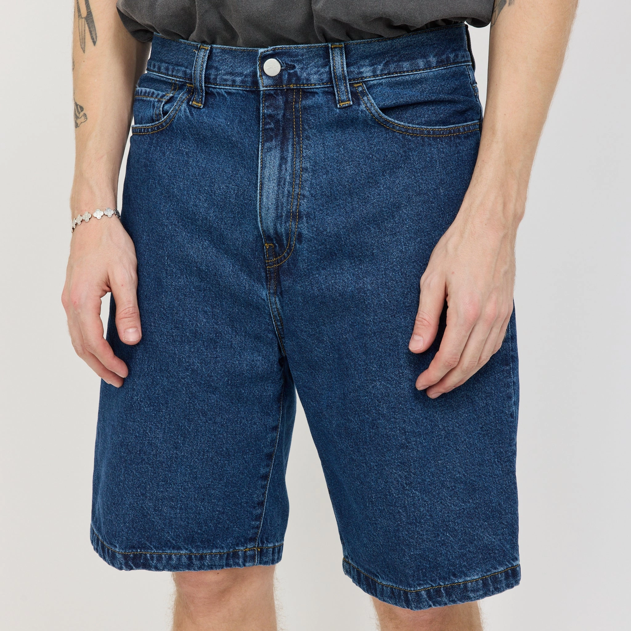 Landon Short Blue Stone Washed AntiOdorTreatment