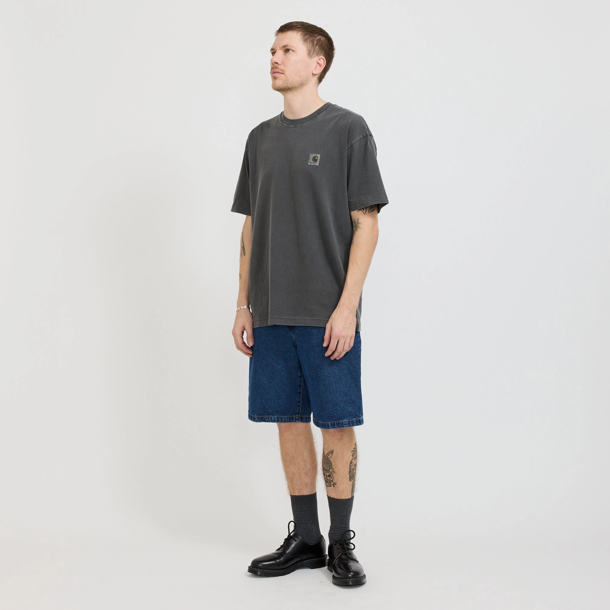 cargo style Landon Short Blue Stone Washed