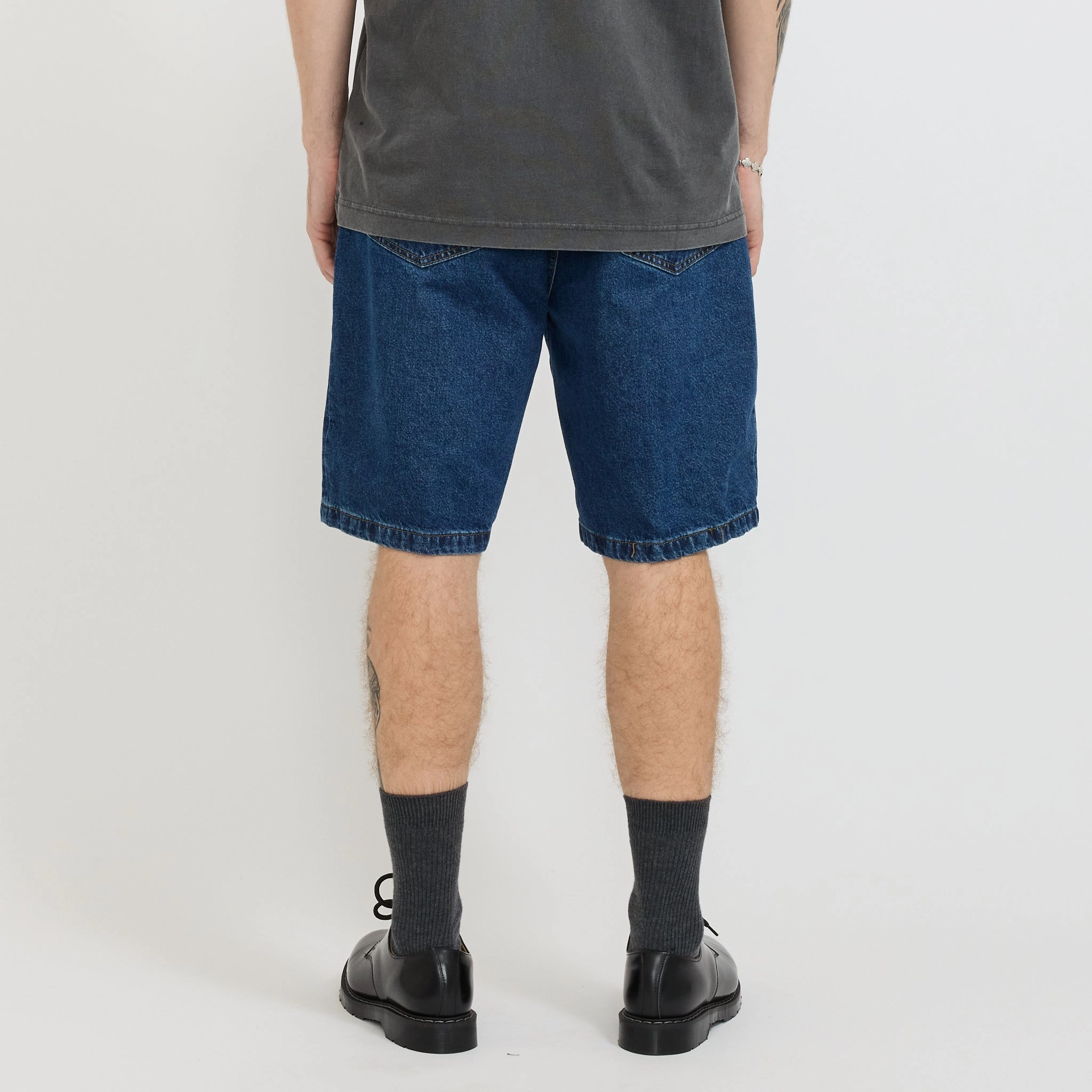 Landon Short Blue Stone Washed personalized option Pajamas