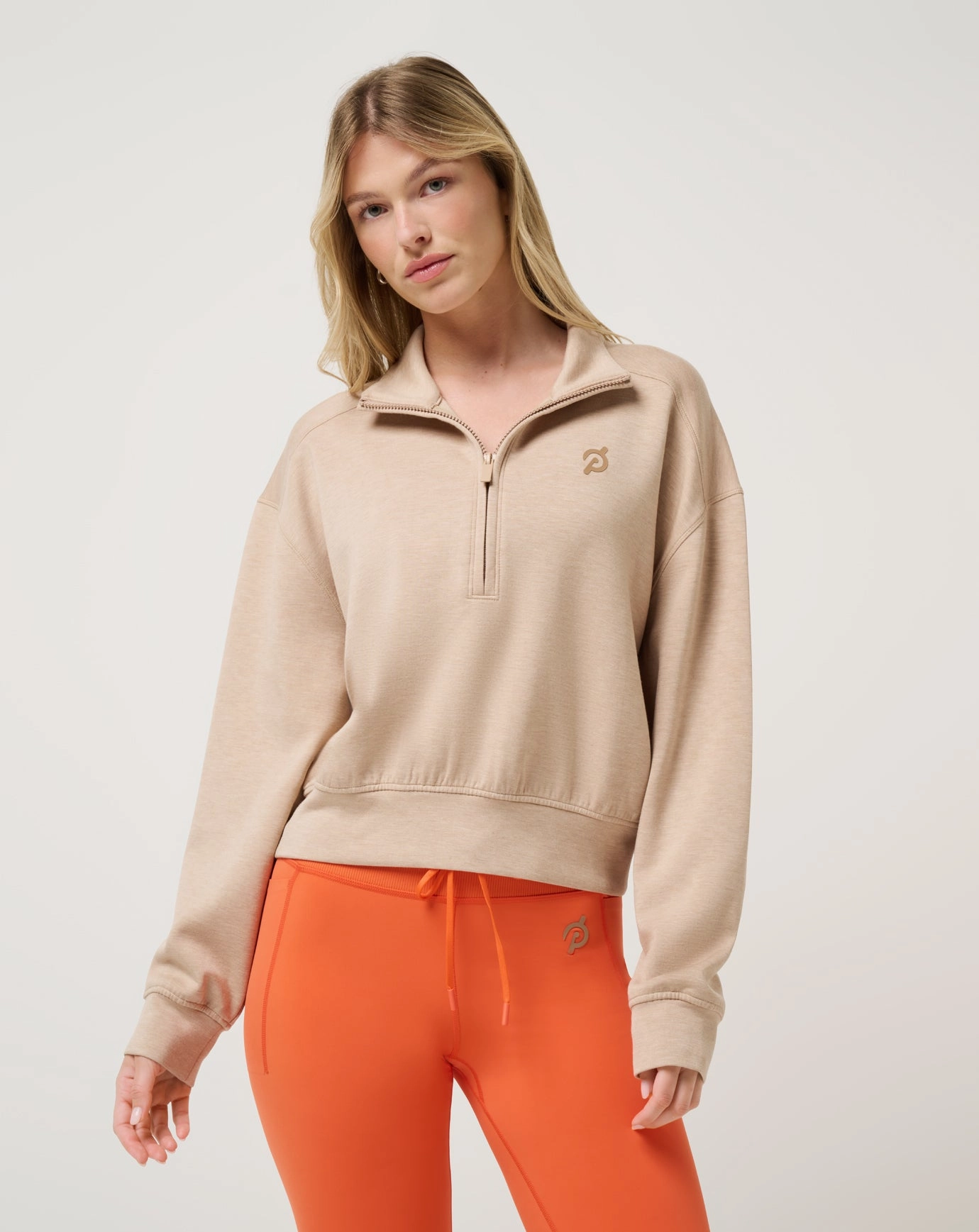 Overnight Trip Half Zip Fashion Forward Wear Chilly Look