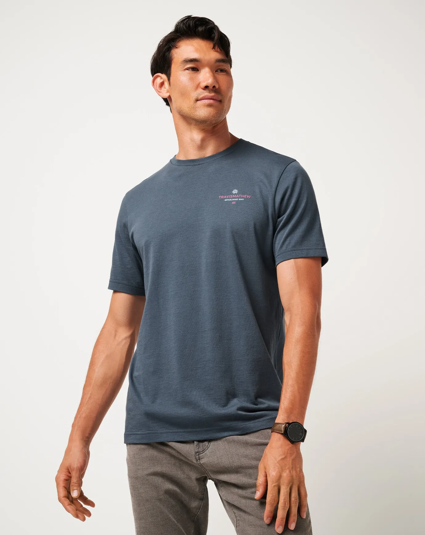 Piece Of Paradise Tee Wrinkle Free Fabric