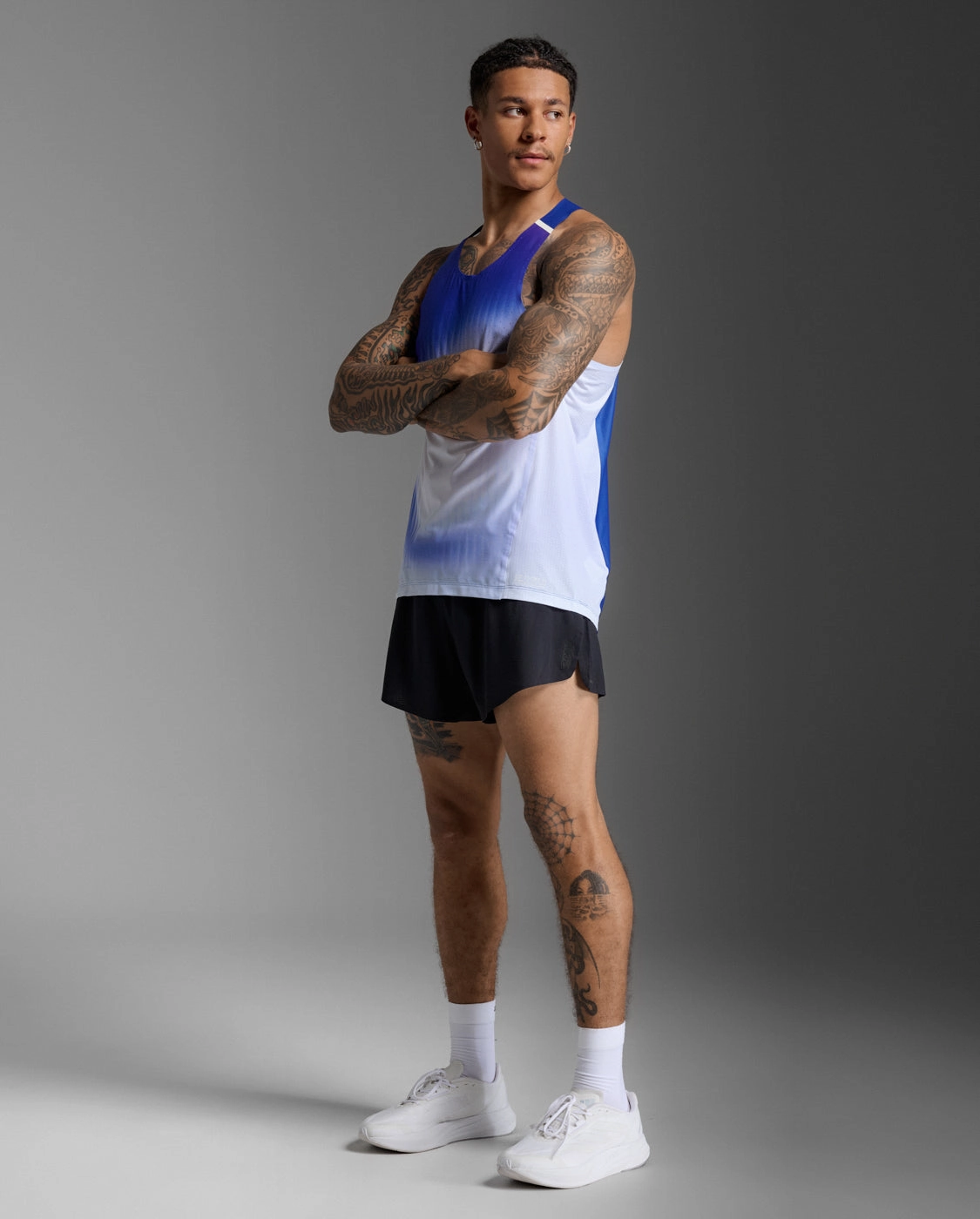 Light Speed React Singlet Young