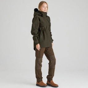 Women's Monsoon Classic Jacket Deep Forest (2025) Modern Street anti static coating