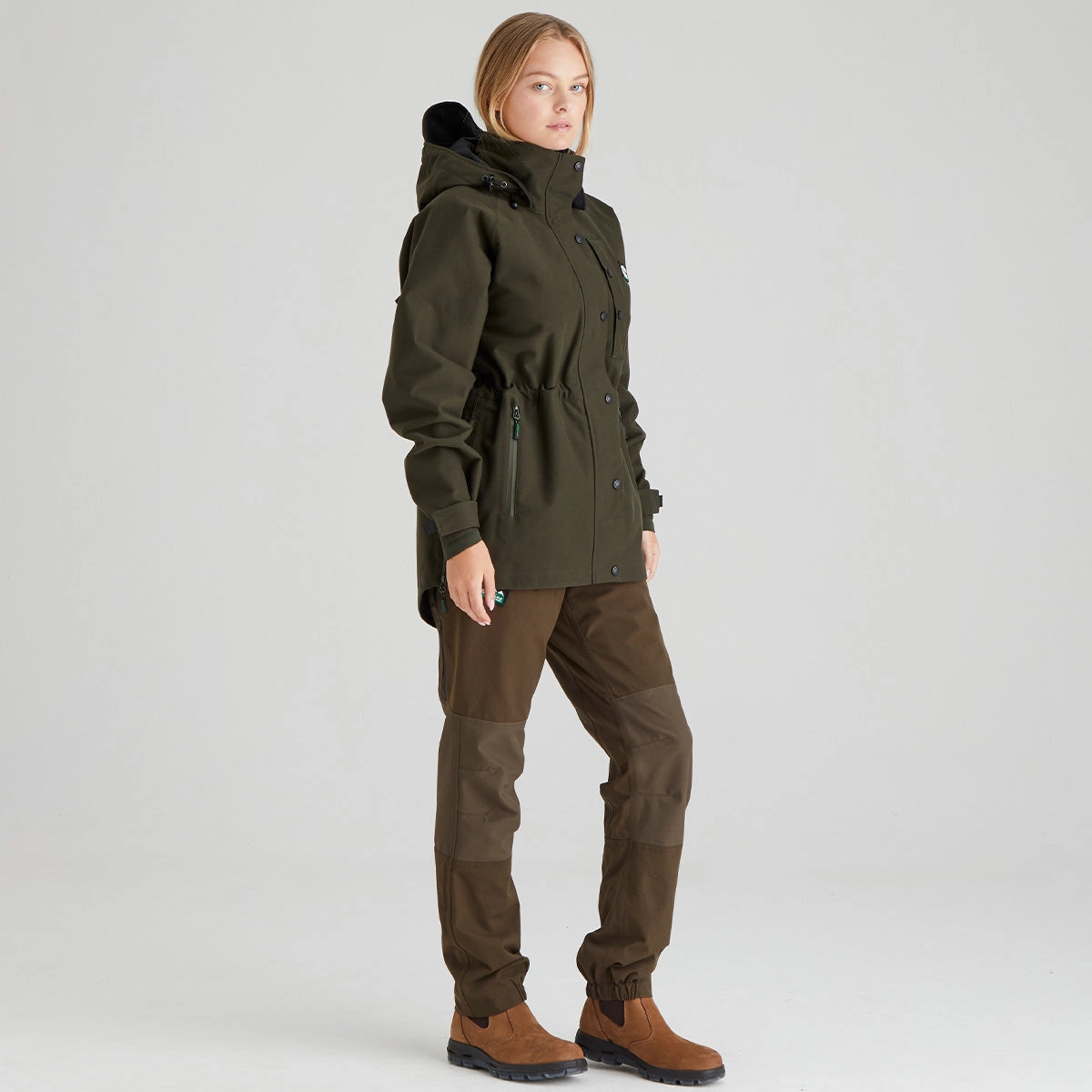 Women's Monsoon Classic Jacket Deep Forest (2025) Modern Street anti static coating