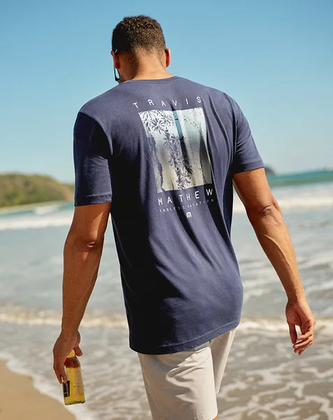 Beach Outfit Sport Wear Lighthouse Rock Tee