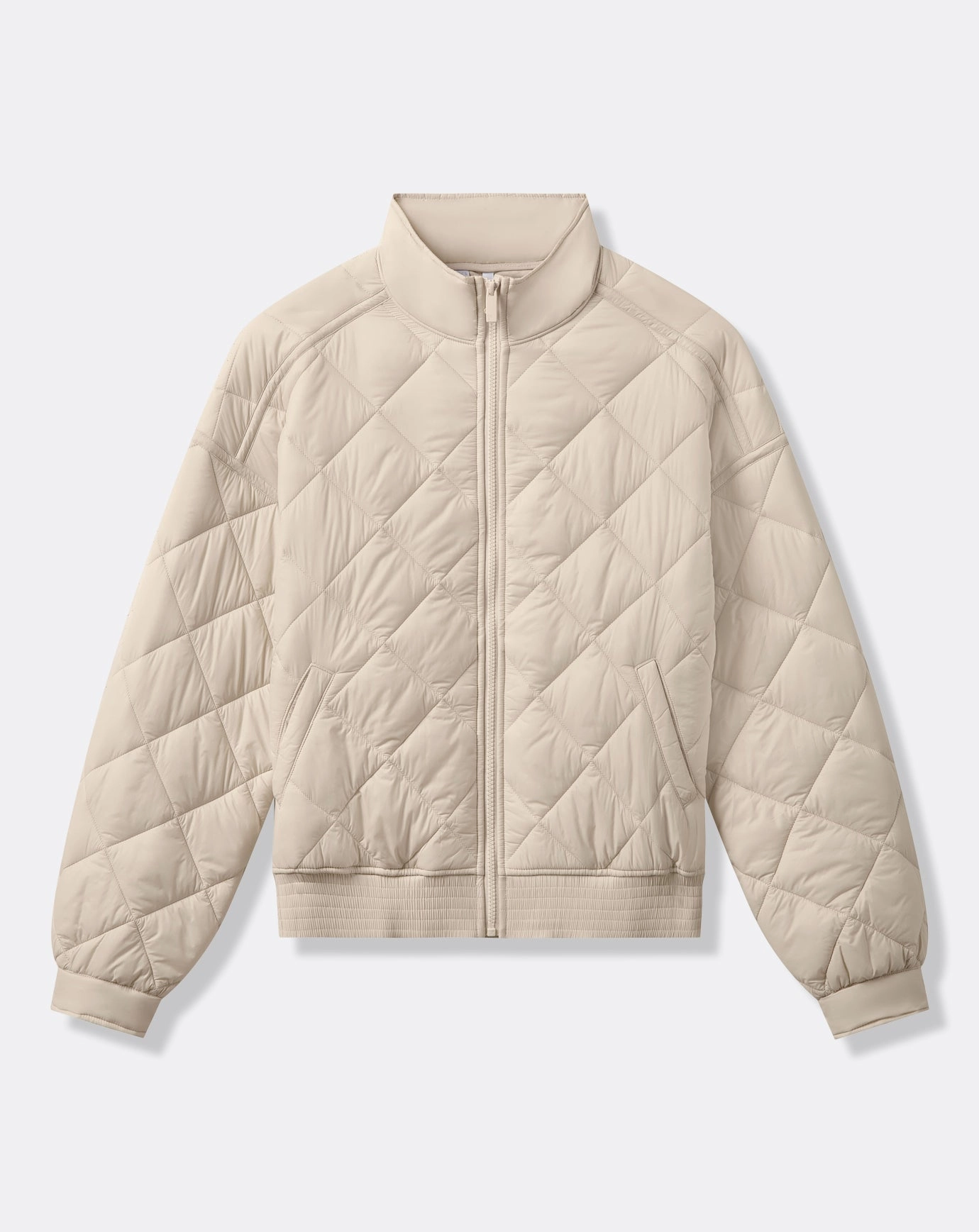 Comfortable Urban Piece Lights At Night Quilted Jacket