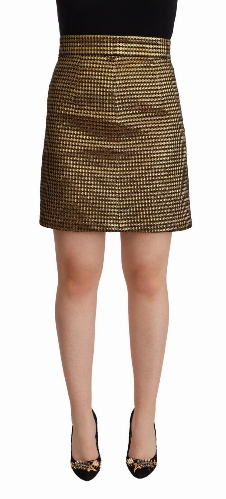 Boutique Moschino   A-line Above Knee Casual Women's Skirt Clean Lines Lightweight Fabric