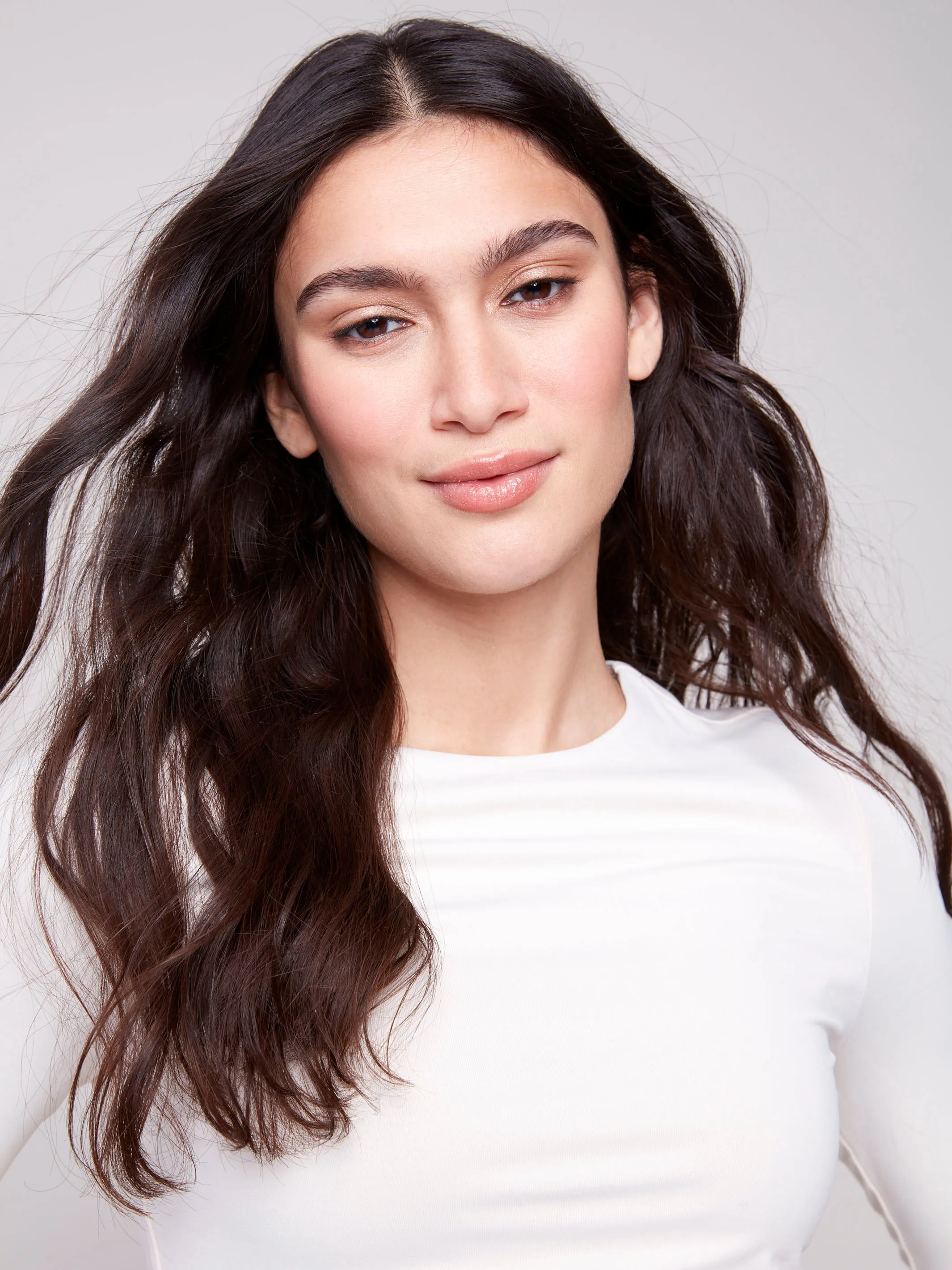 Long Sleeve Super Stretch Top - Natural BreathableMeshInsert