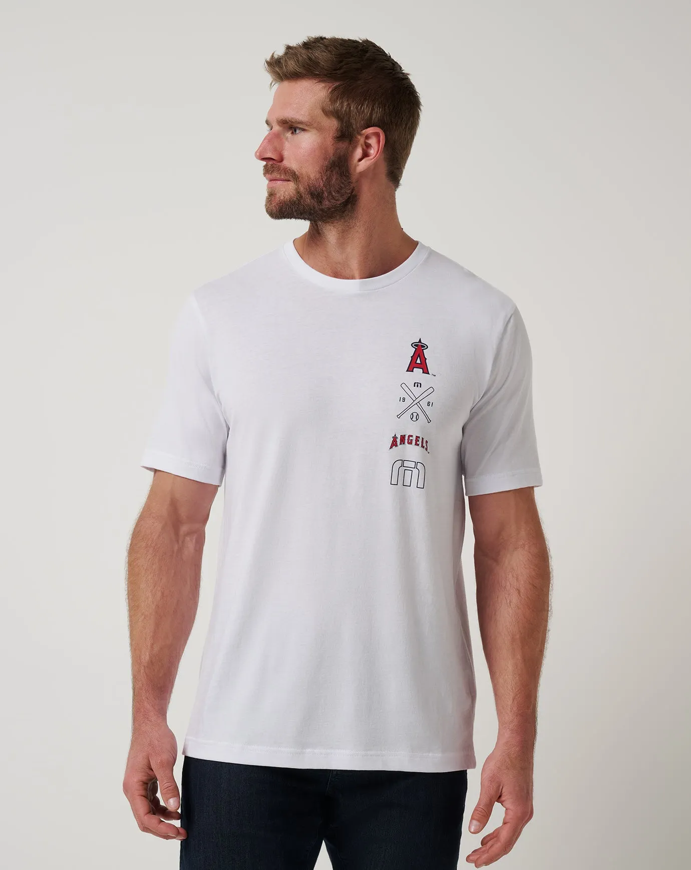 Los Angeles Angels Sunset Slam 2.0 Tee Lightweight Fabric SustainableManufacturing