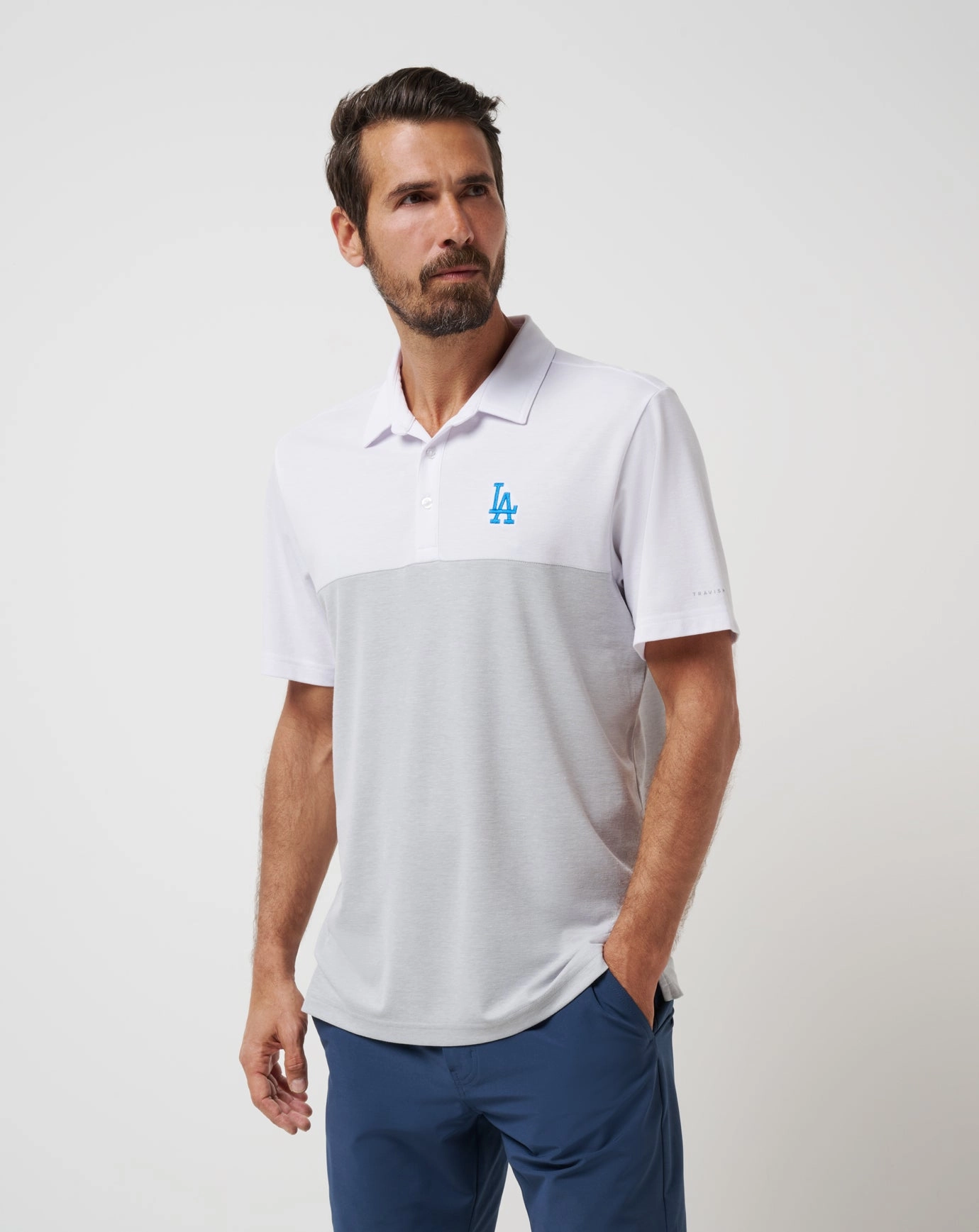Los Angeles Dodgers Home Run Leader Polo Light material