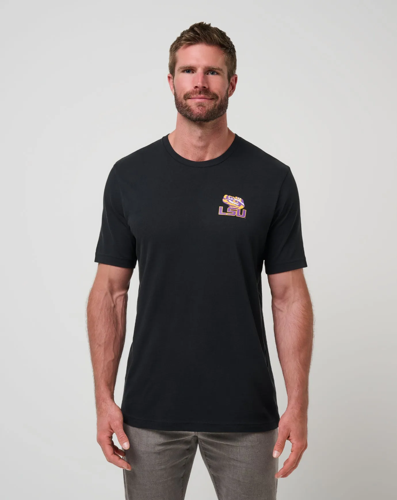 LSU Friendly Rivalry Tee Simple and Chic