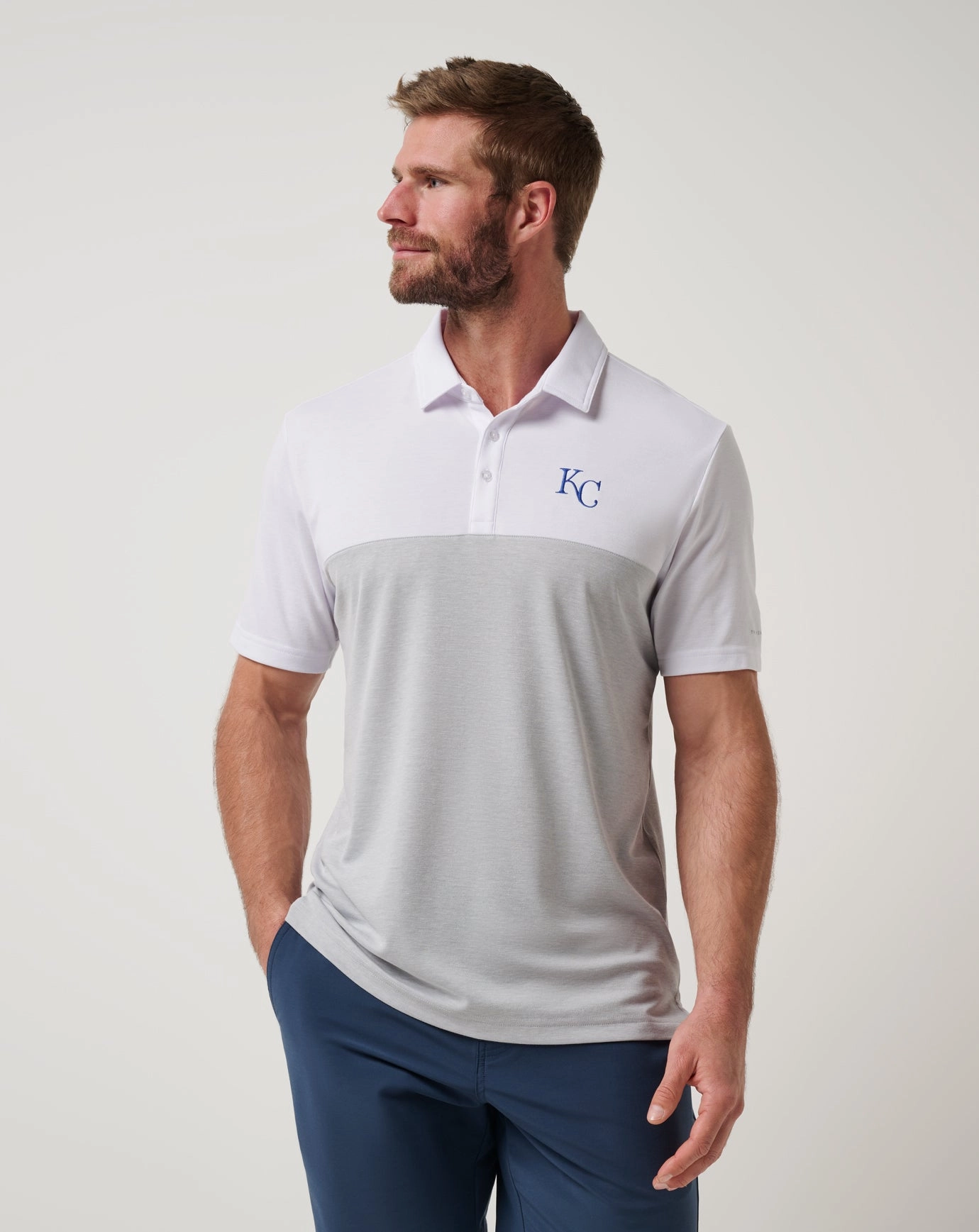 EasyCare Textile Kansas City Royals Home Run Leader Polo