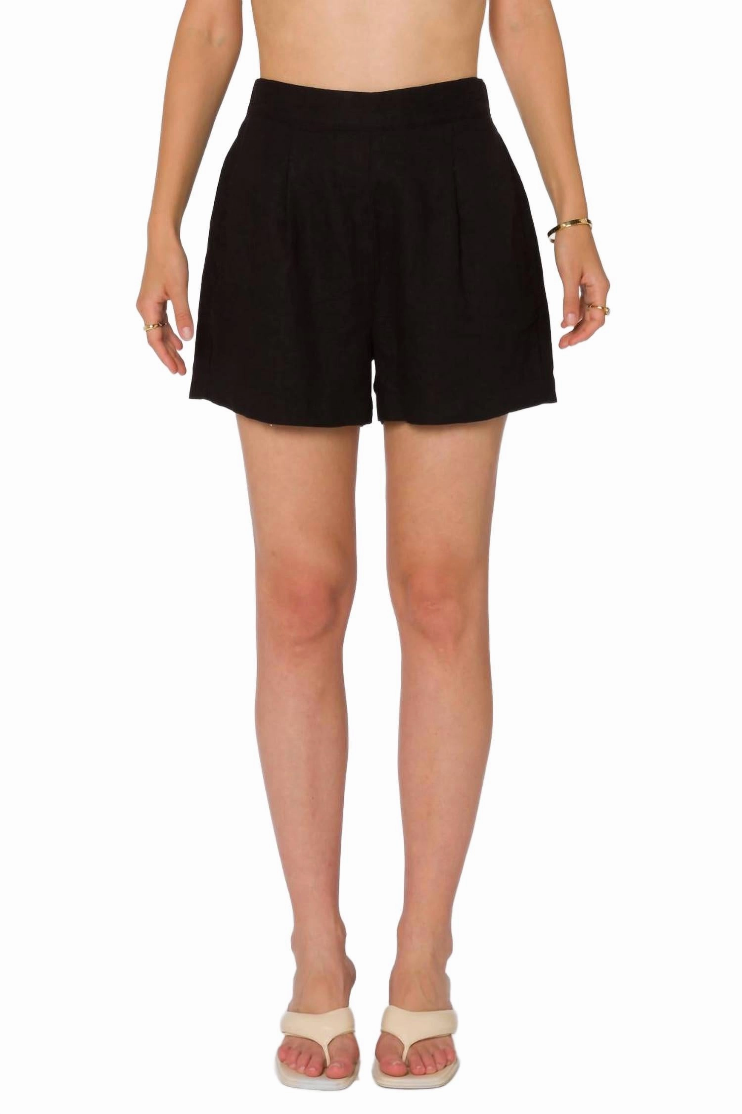 surf wear Fedra Pull-On Short In Black