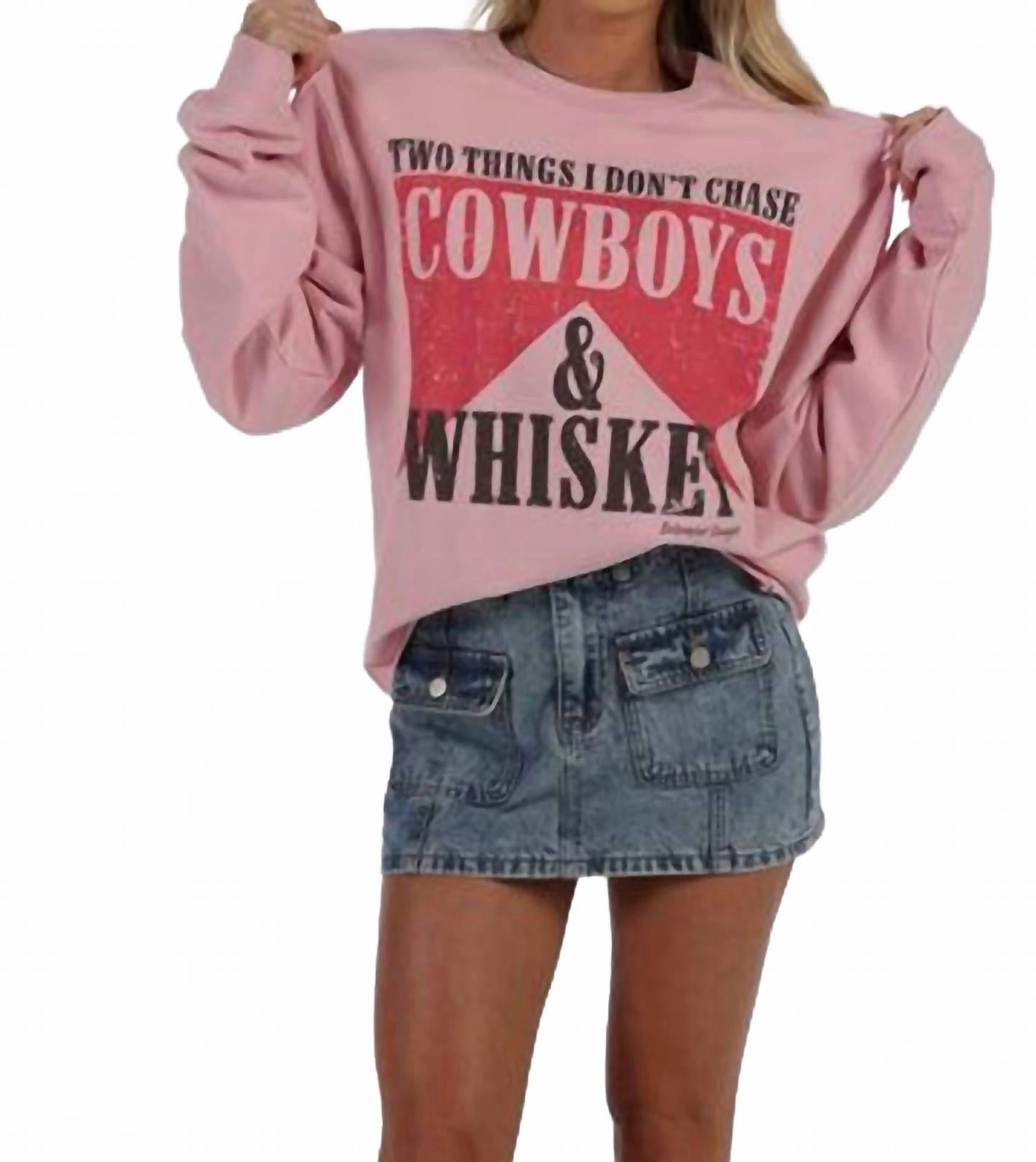 Two Things I DonT Chase Sweater In Pink Multi Essential Fashion Fashionable Look