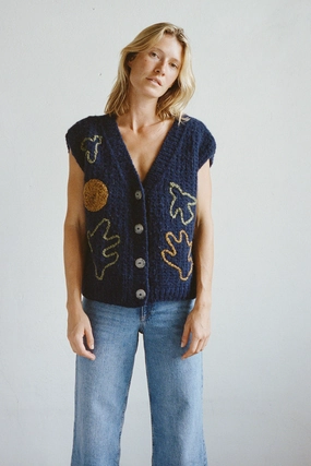 Kalla Bordado Vest Affordable Fashion gender-neutral