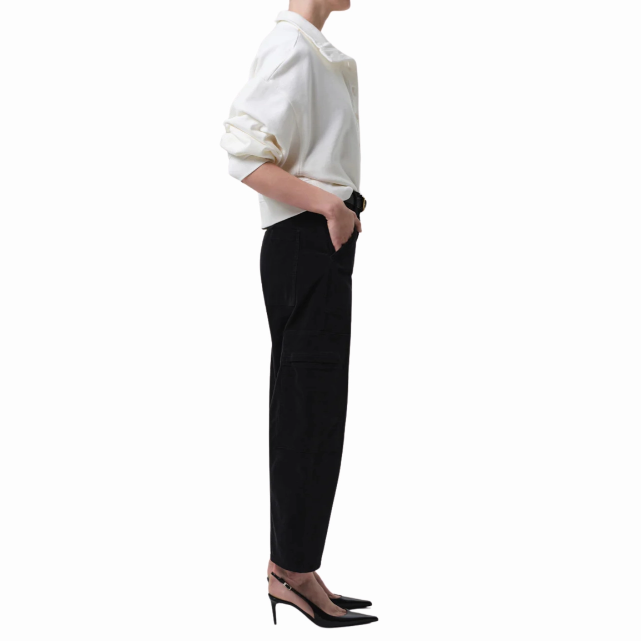 Built For Life Marcelle Cargo Corduroy Charcoal